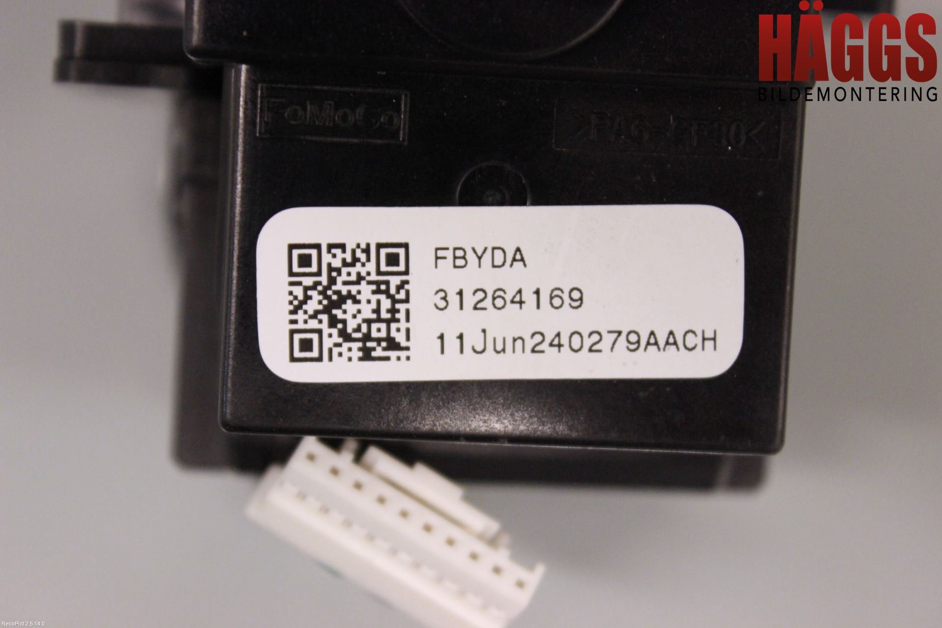 Volvo V60 11-13 Spak Torkar-Spolomk