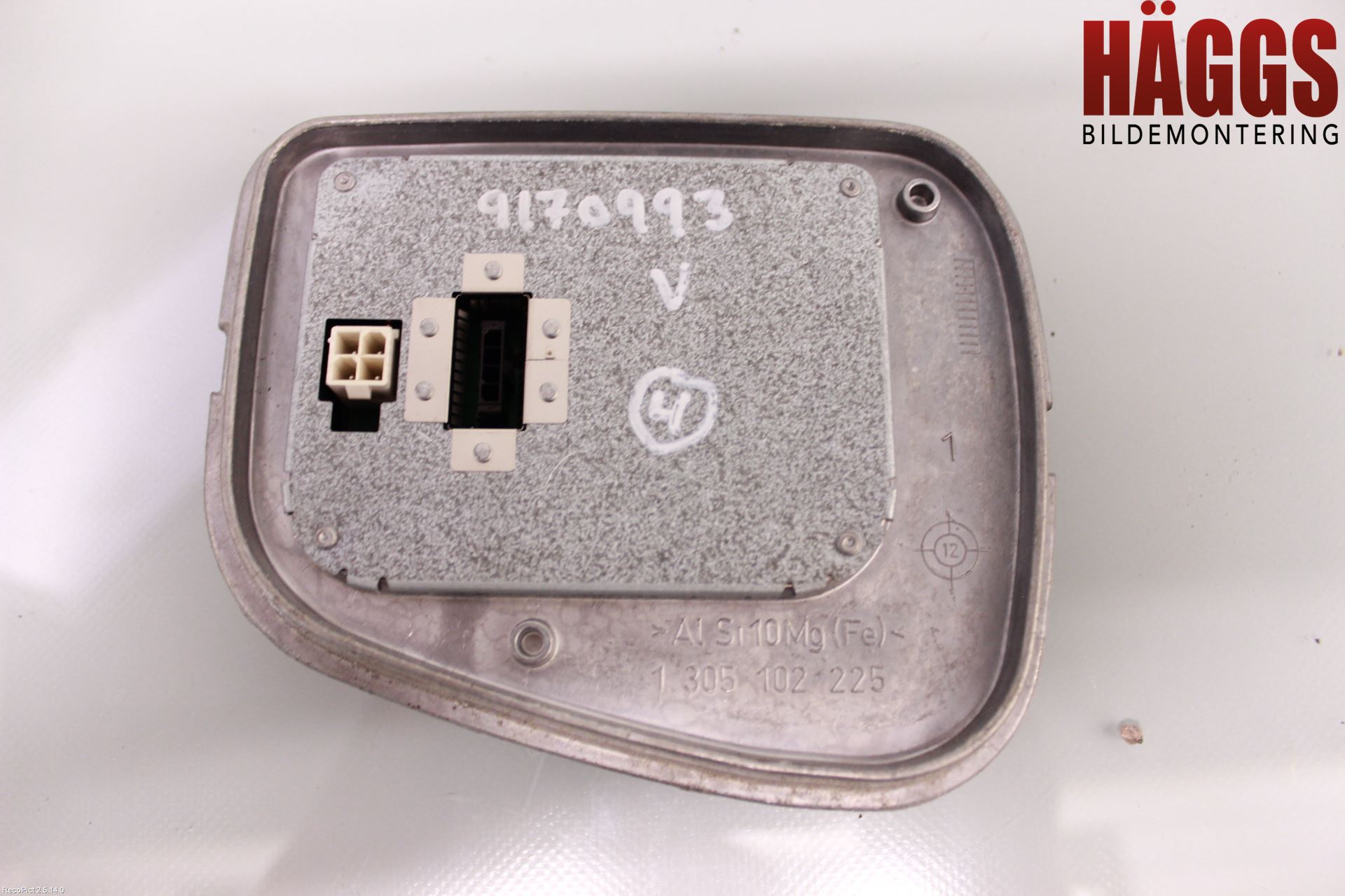 Volvo V50 08-12 Styrenhet Strålkastare