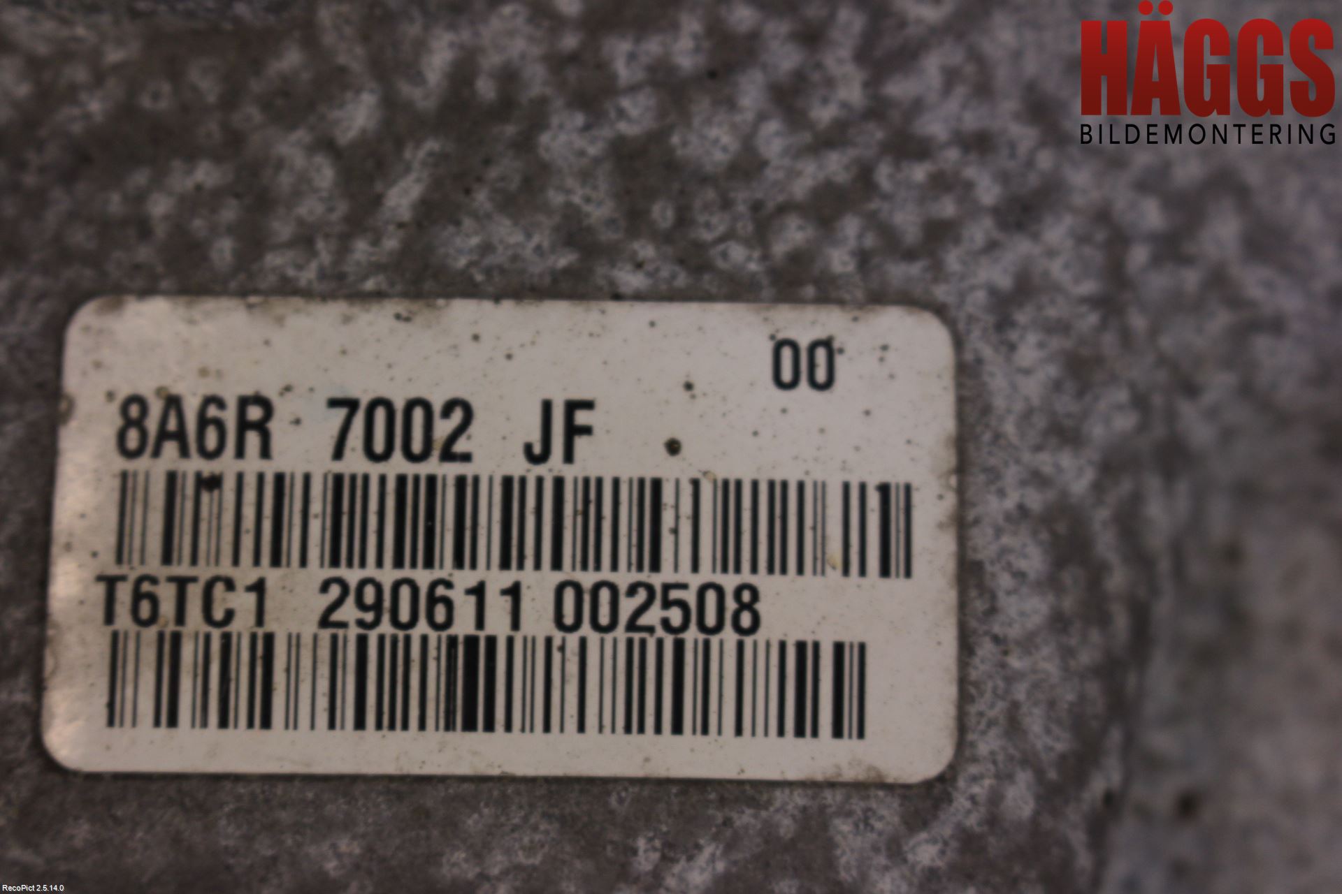 Ford FIESTA 09-12 Växellåda Man 5 Vxl