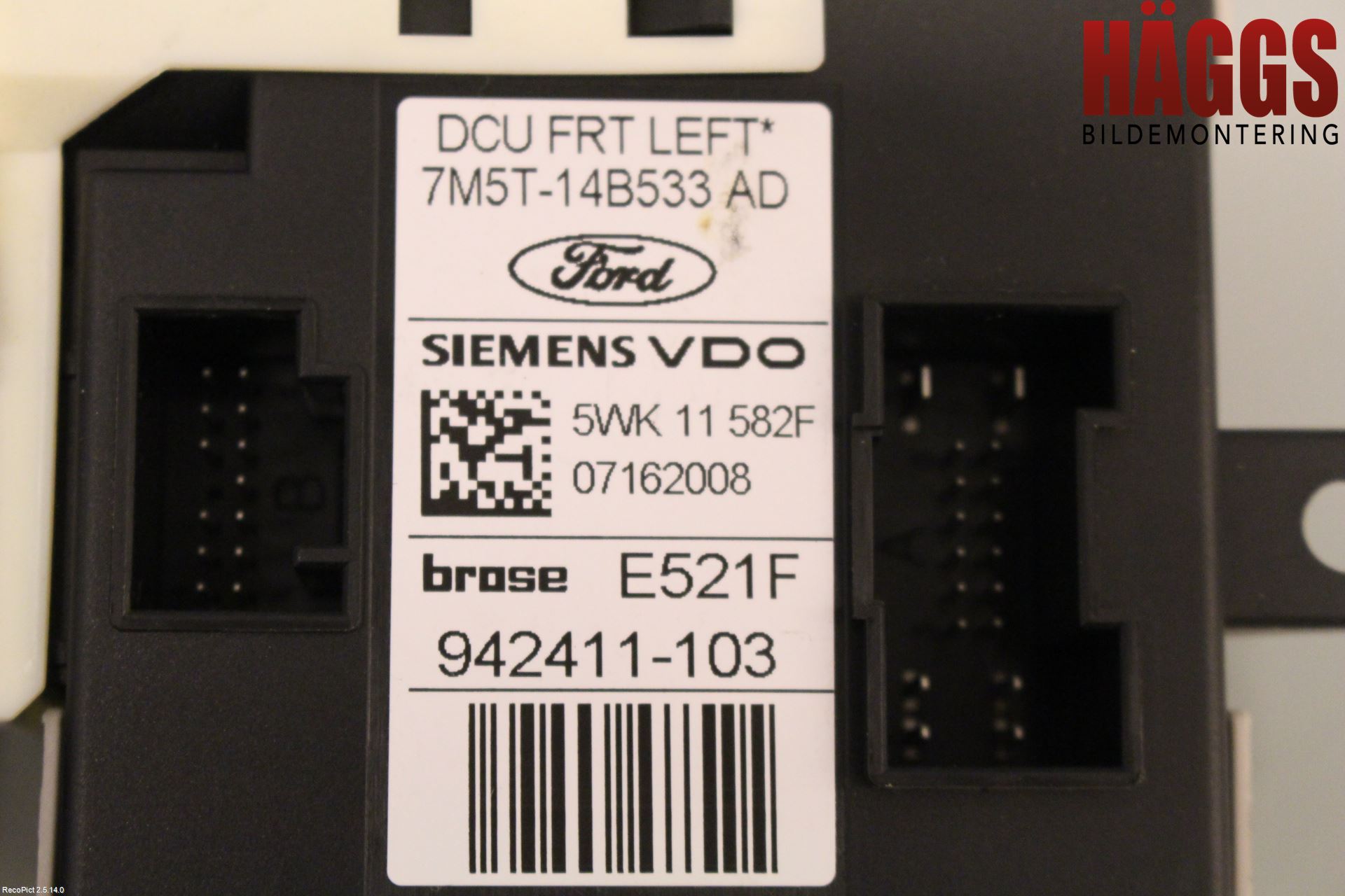 Ford FOCUS 08-11 Fönsterhissmotor