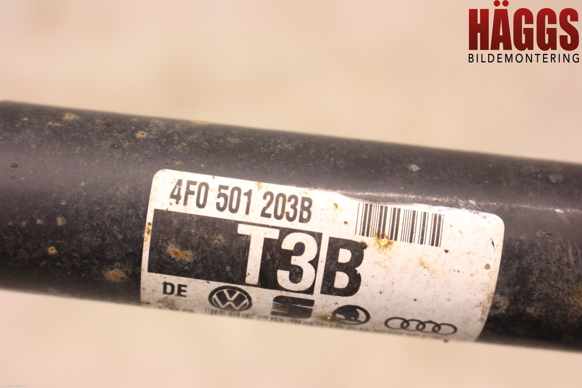 Audi A6/S6     05-11 Drivaxel Bak Vänster