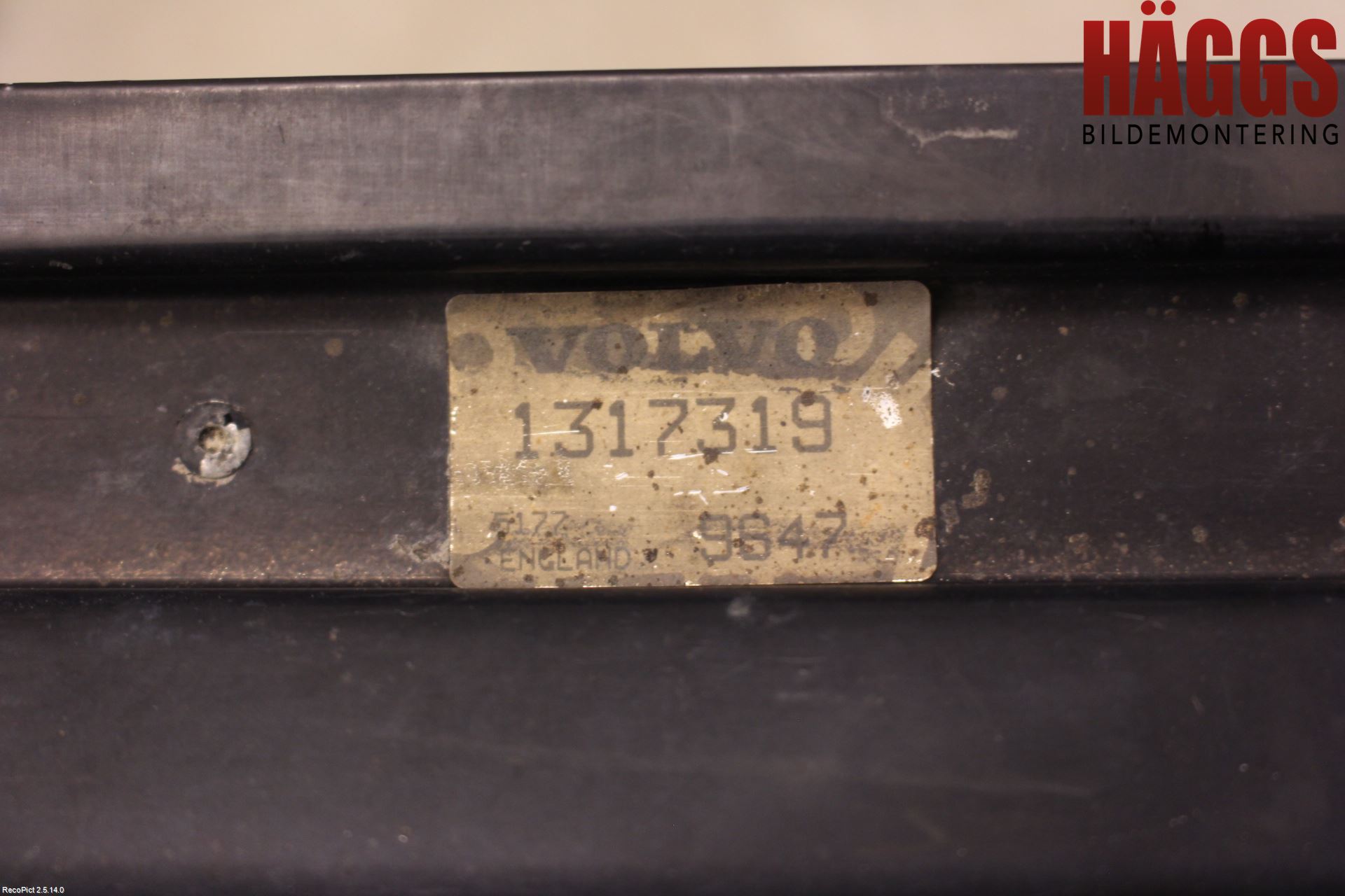 Volvo 940 91-98 Laddluft-Intercooler Kyl