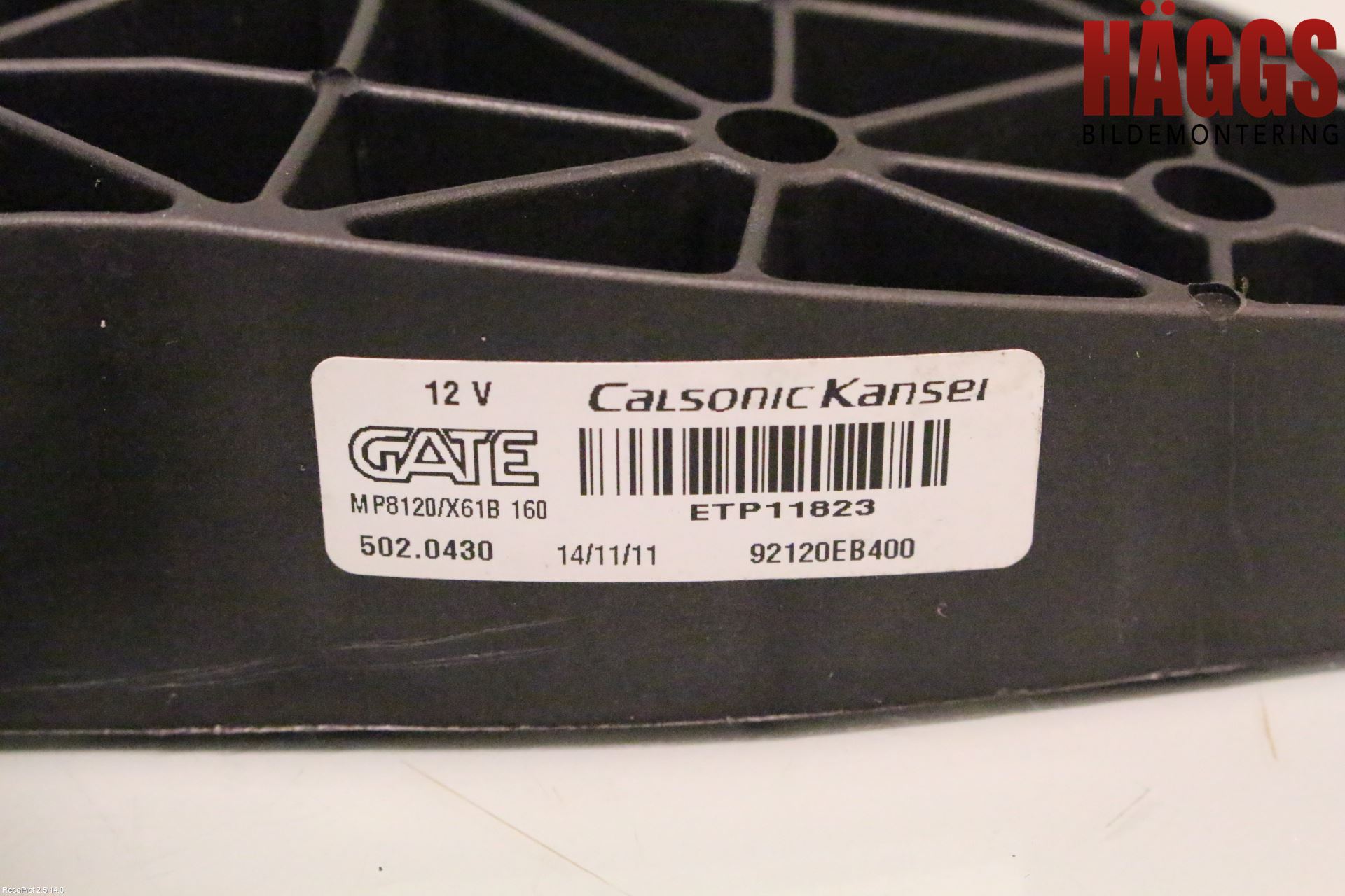 Nissan NAVARA 05-16 Ac Kylfläkt