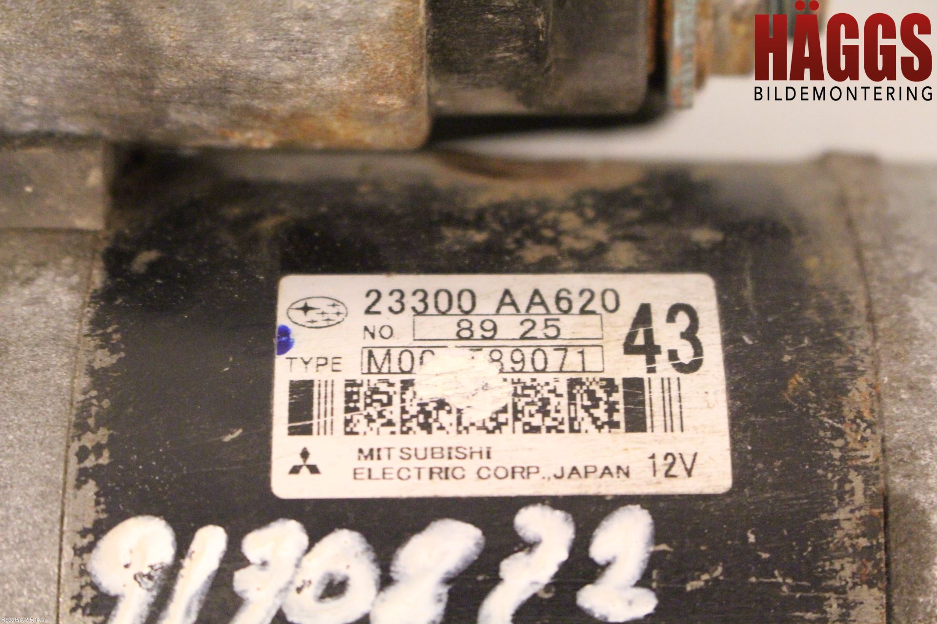 Subaru OUTBACK   07-09 Startmotor Diesel