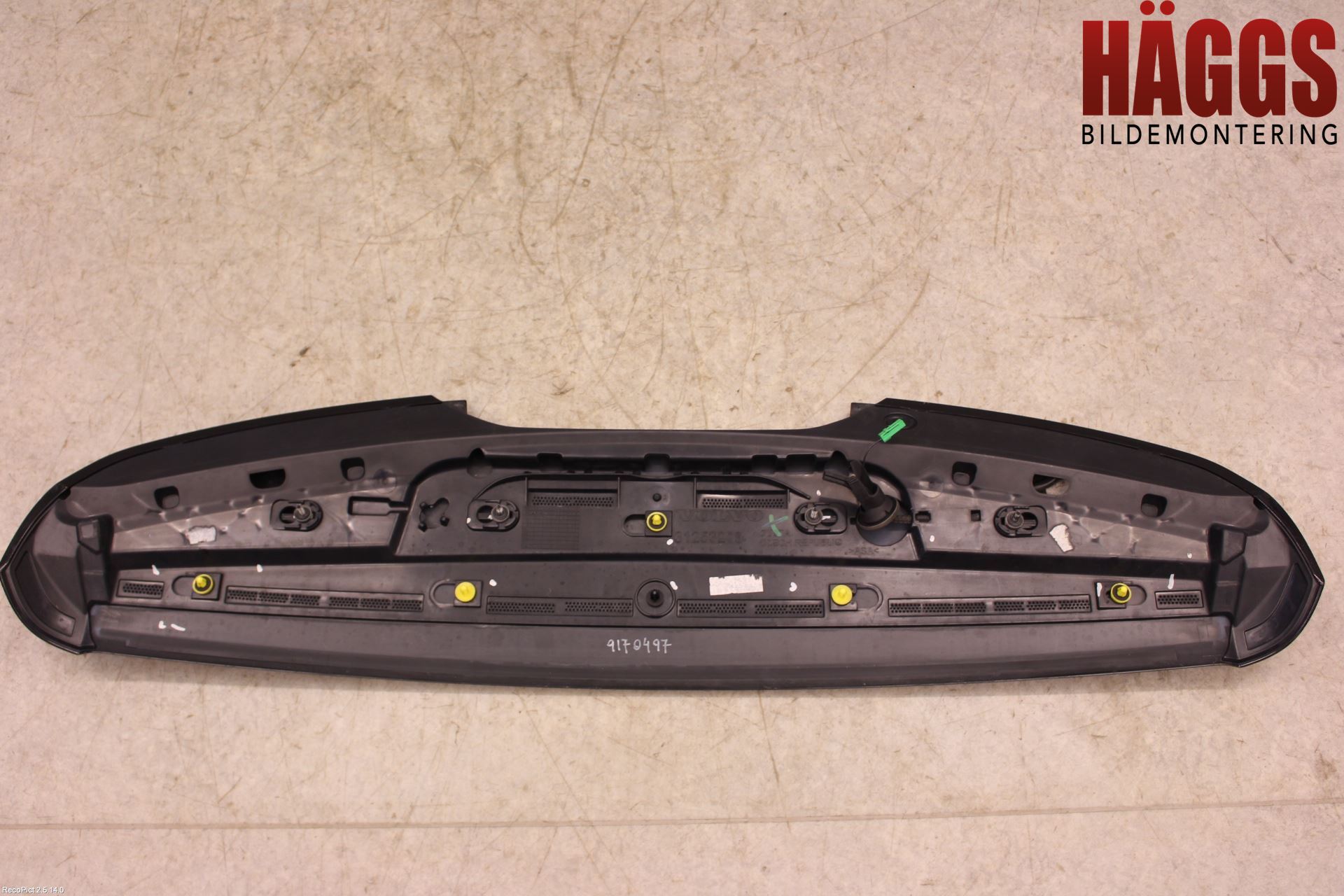 Volvo V60 11-13 Spoiler Baklucka