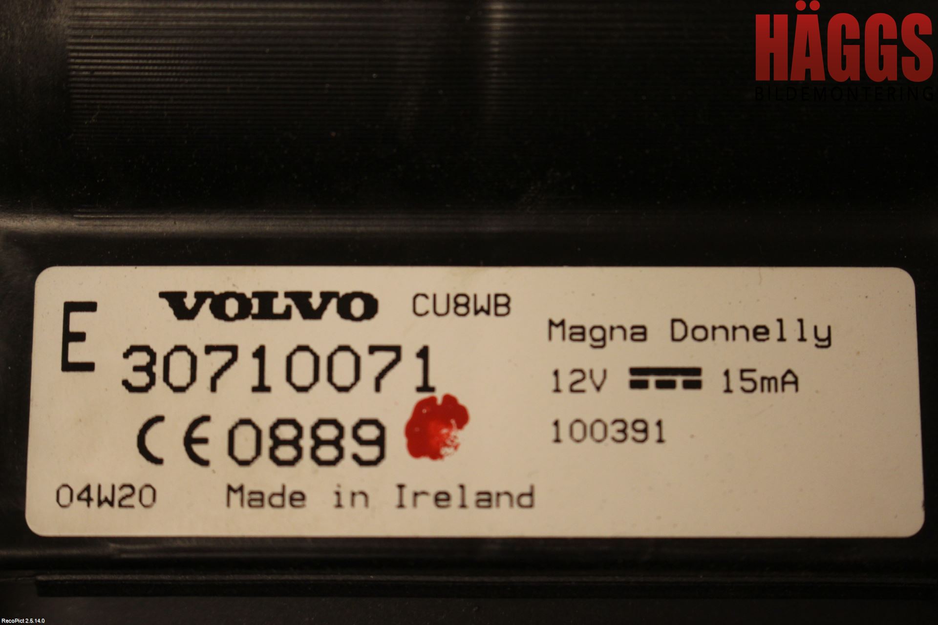 Volvo V50 04-07 Instrument Komb