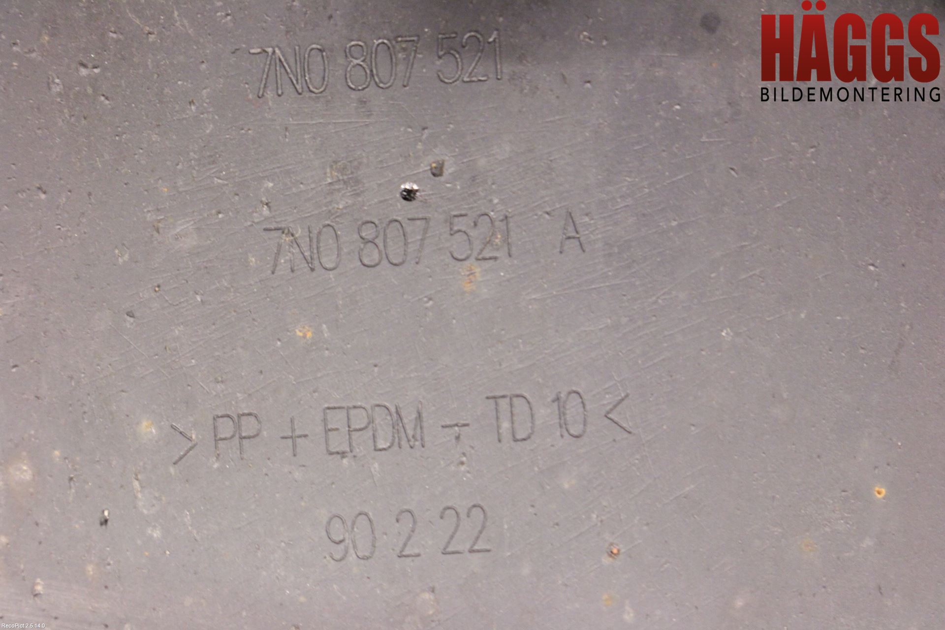 Volkswagen VW SHARAN 11- Spoiler Bak