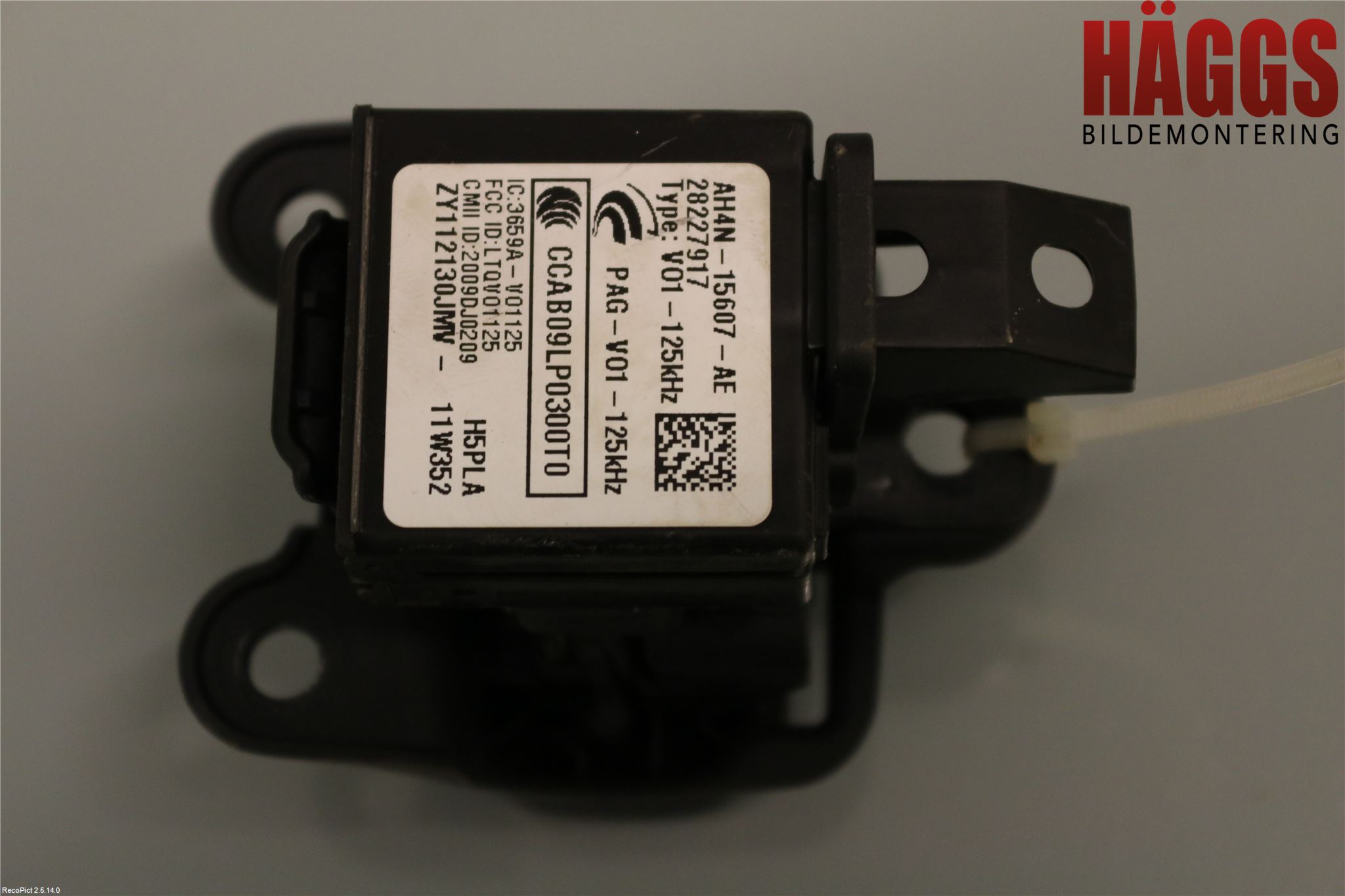 Volvo V60 11-13 Tändlås