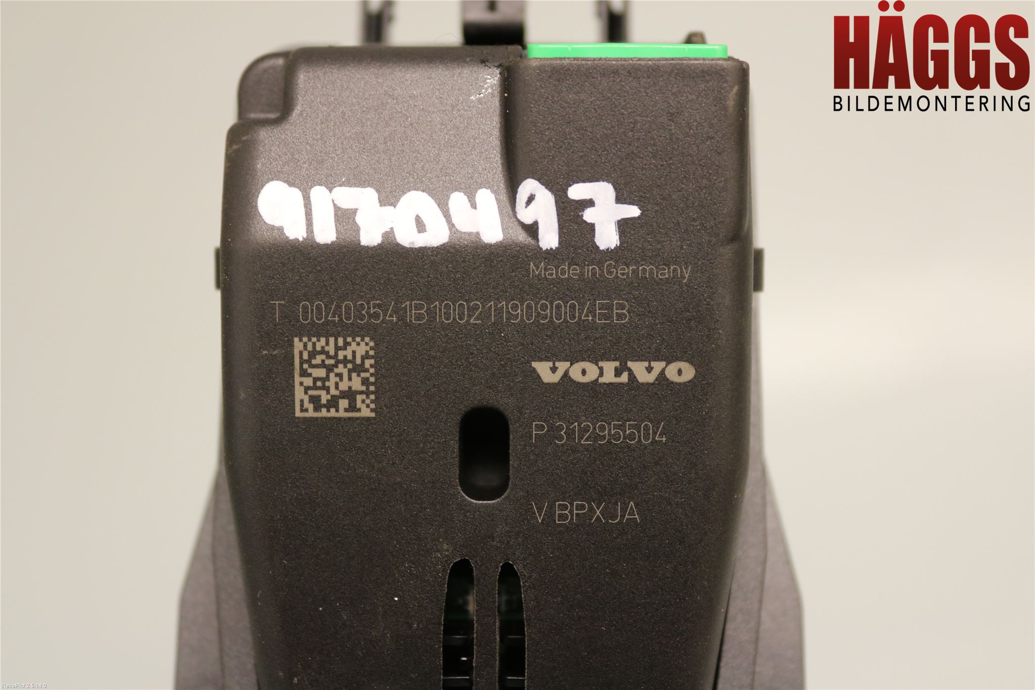 Volvo V60 11-13 Sensor Aktivt Kollisionsskydd