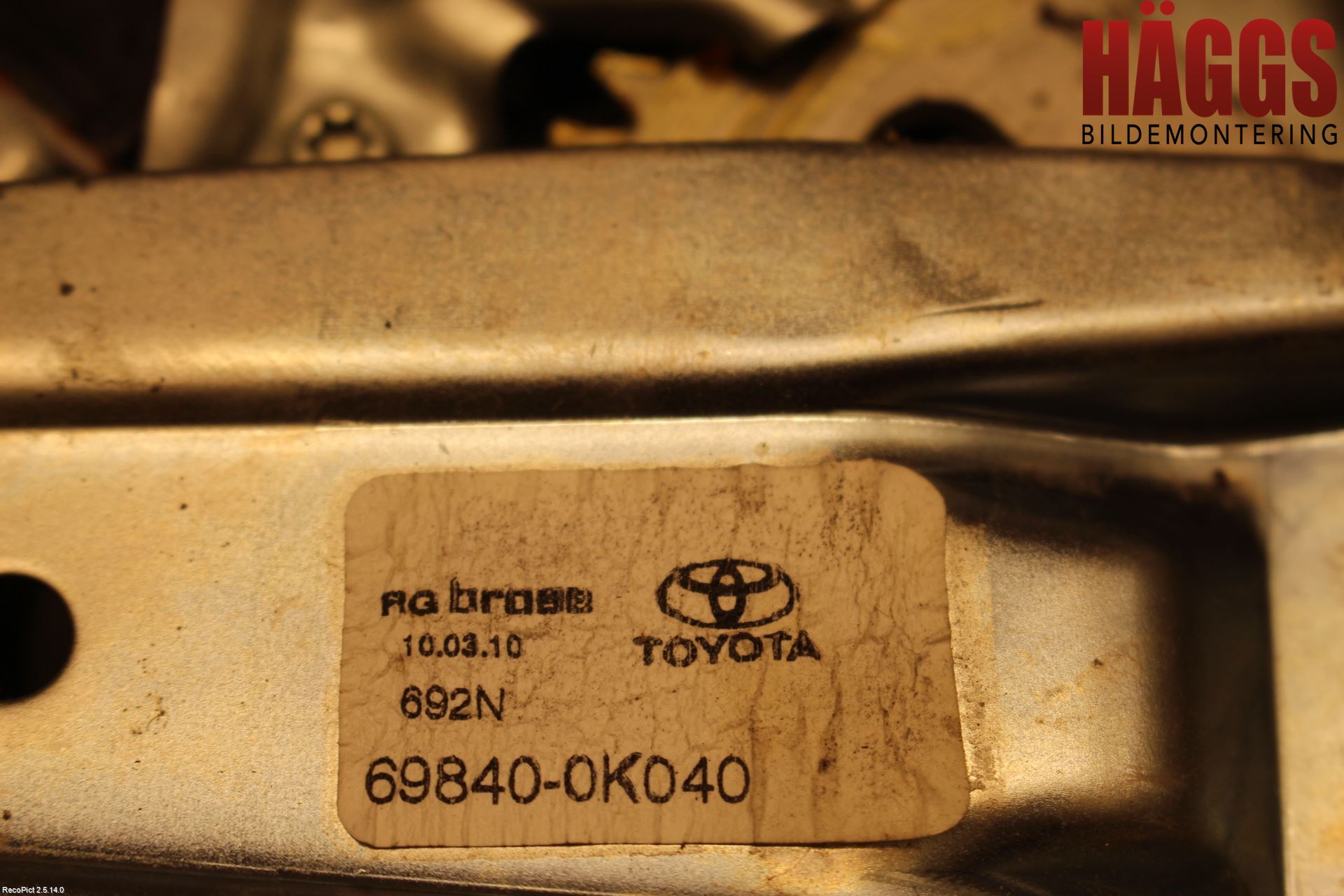 Toyota HILUX 05-16 Fönsterhiss El Kompl