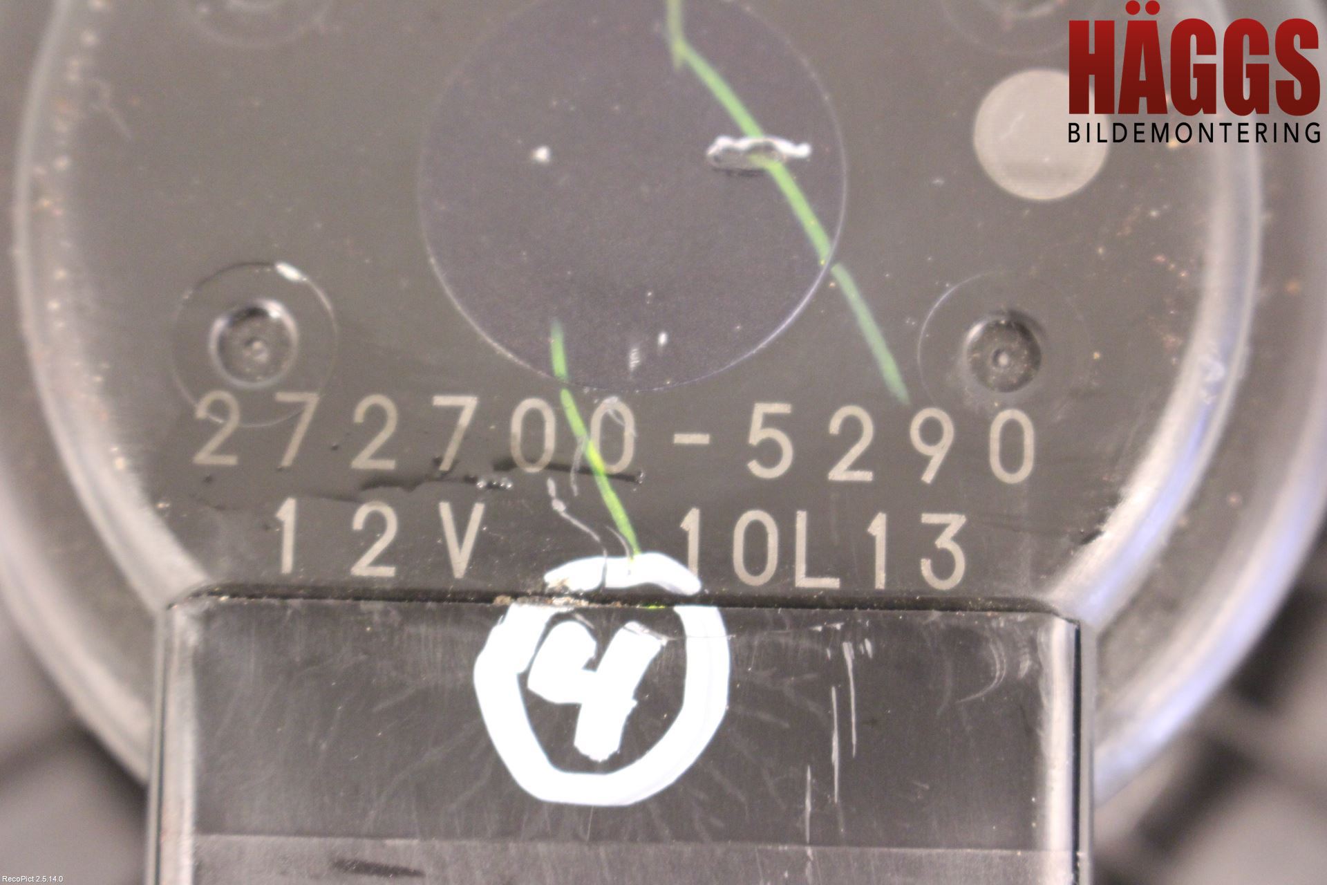 Subaru OUTBACK 10-15 Värmefläkt