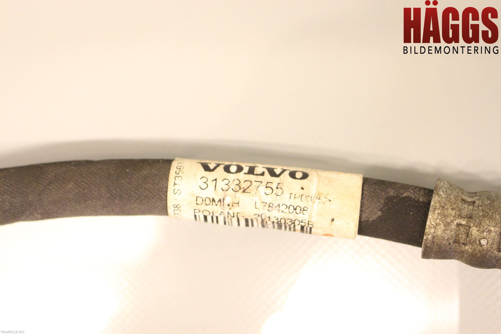 Volvo V60 11-13 Ac Slang-Rör