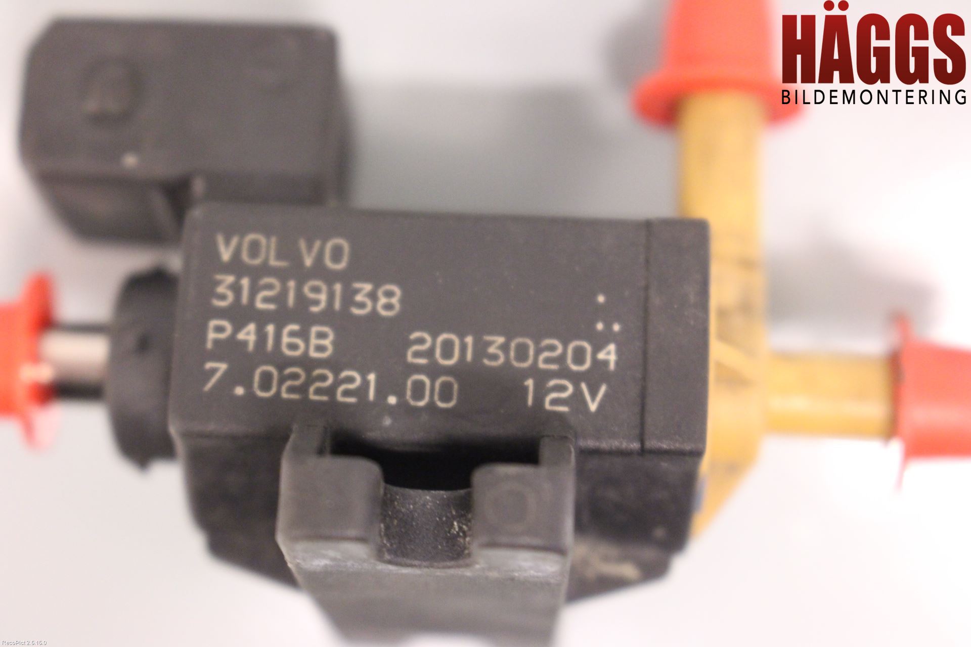 Volvo XC60 09-13 Magnetventil Laddtryck