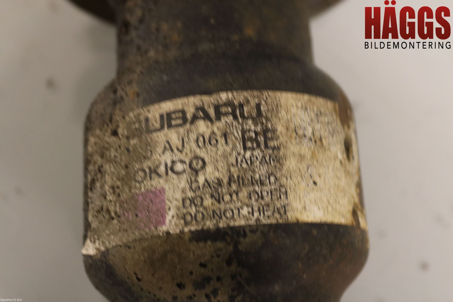 Subaru OUTBACK 10-15 Fjäderben Bak Vä-Hö