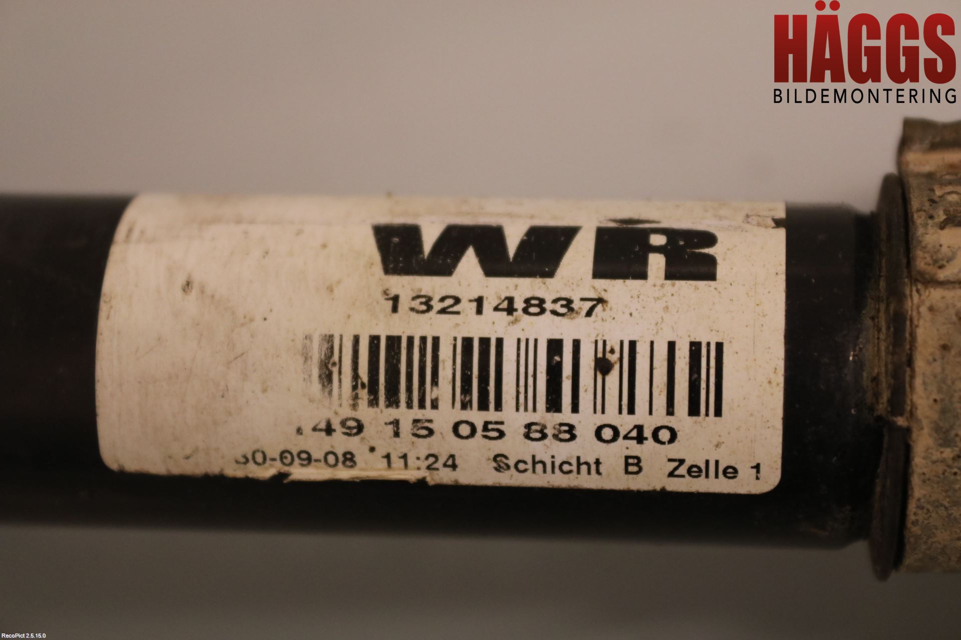 Opel ASTRA H 04-12 Drivaxel Fram Höger
