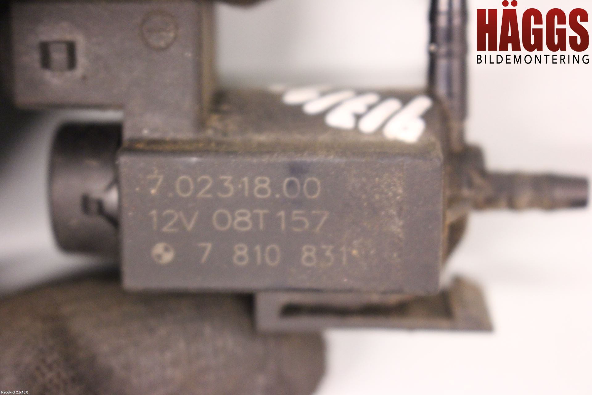 BMW 5 E60/61 Sed/Tou 02-10 Vakuumventil