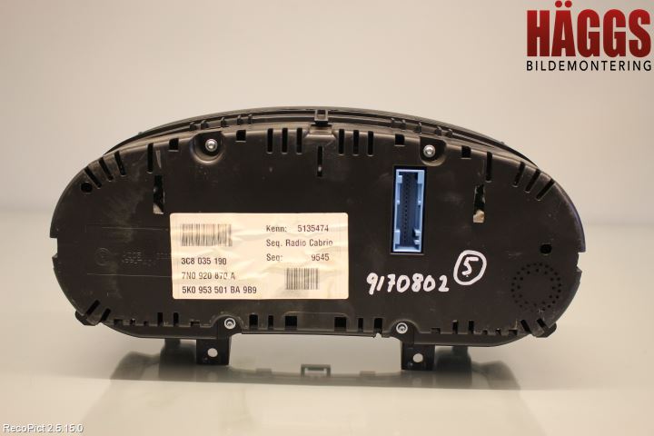 Volkswagen VW SHARAN 11- Instrument Komb
