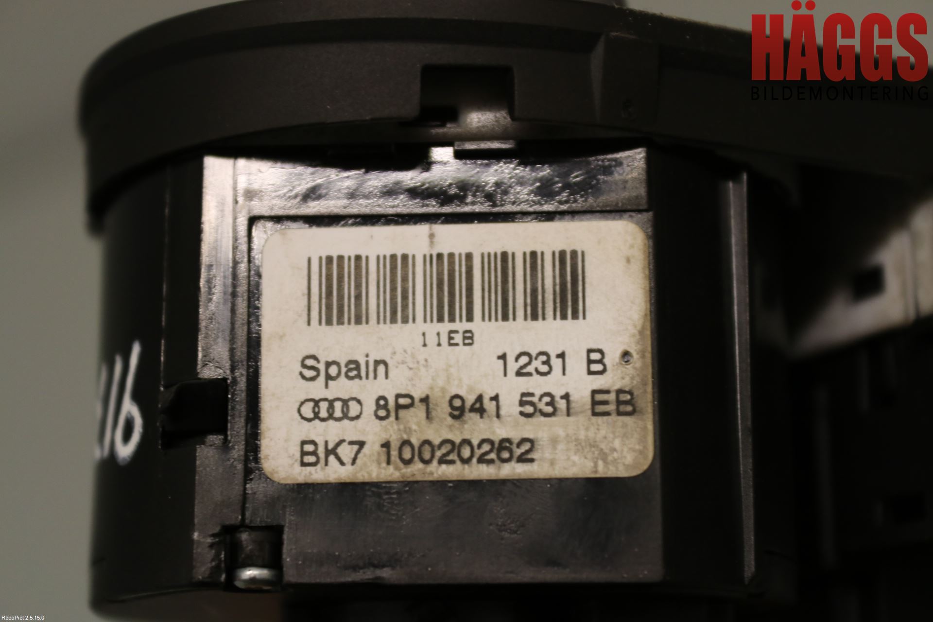 Audi A3/S3 05-13 Strömställare Ljus