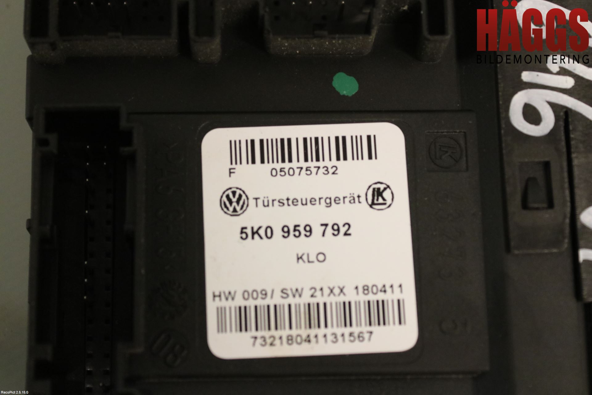 Volkswagen VW CADDY 11-15 Fönsterhissmotor