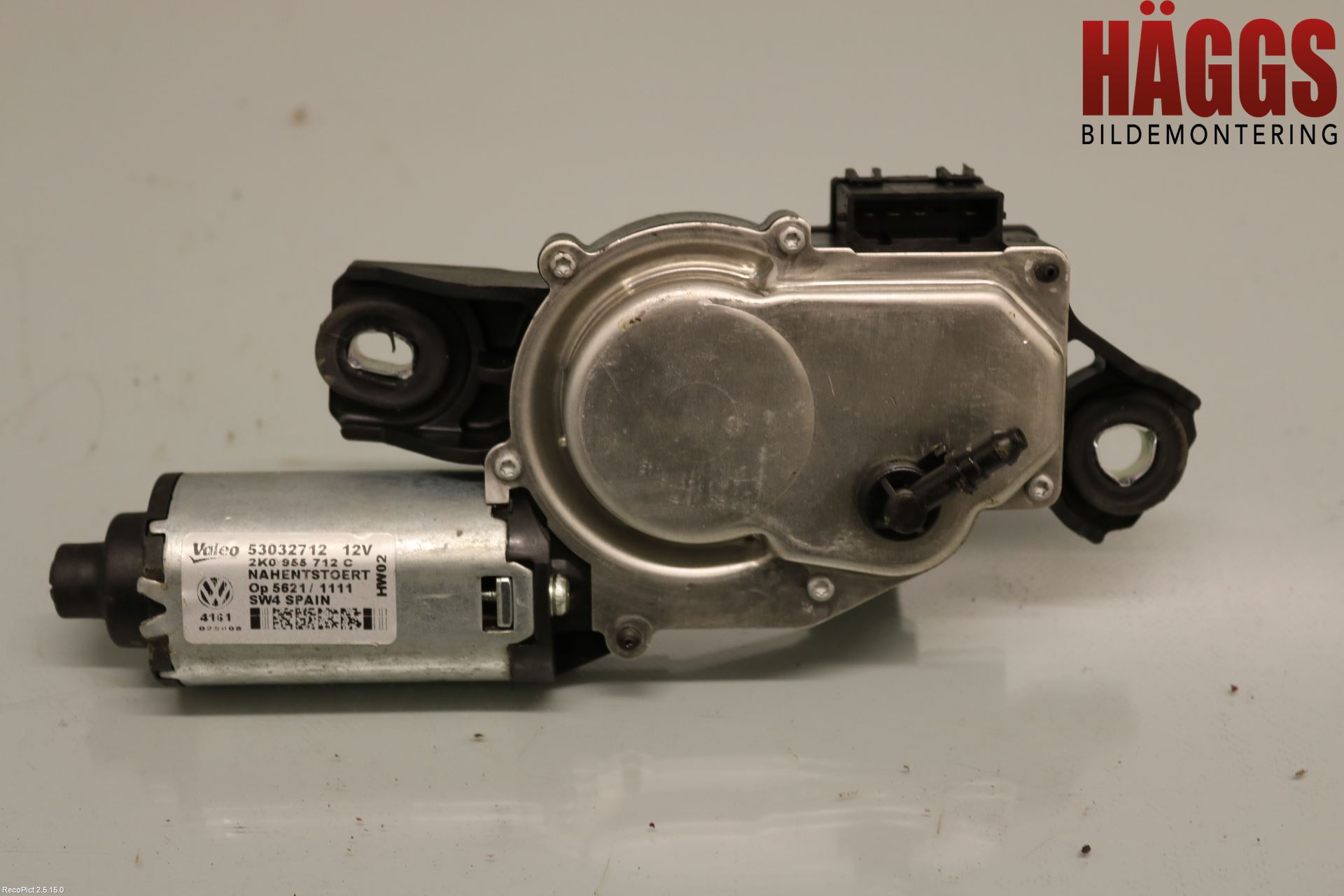 Volkswagen VW CADDY 11-15 Torkarmotor Baklucka