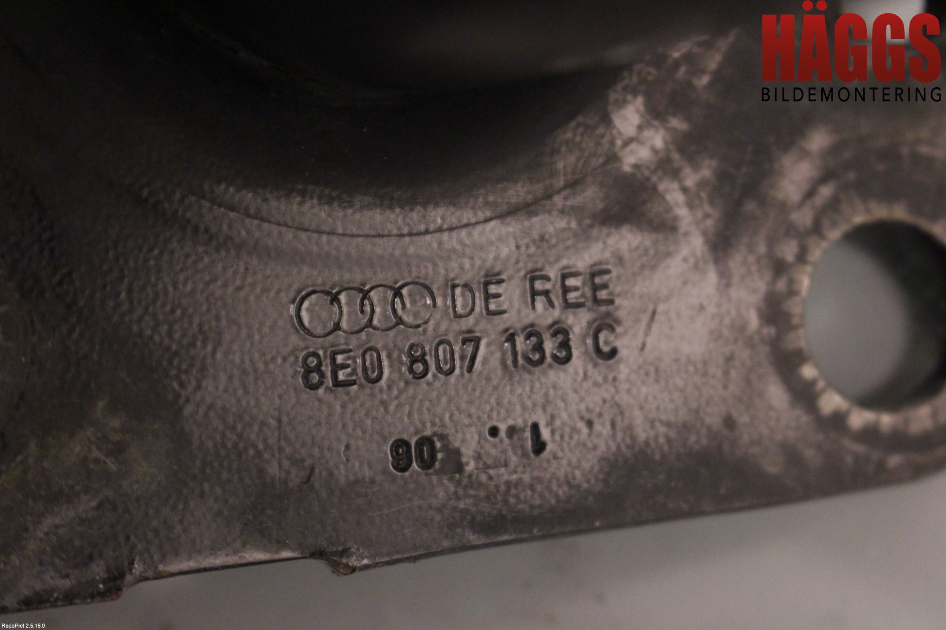 Audi A4/S4 05-07 Stötfångarbärjärn Fram