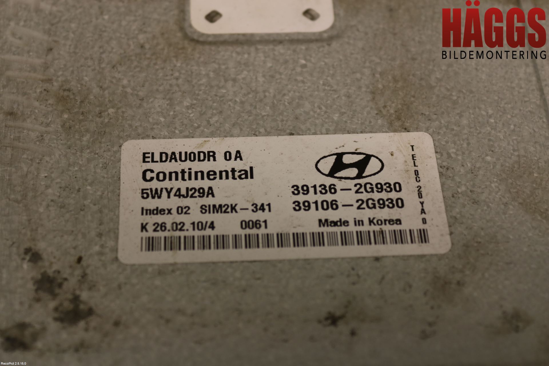 Hyundai ix35 Styrenhet Insprut Bensin