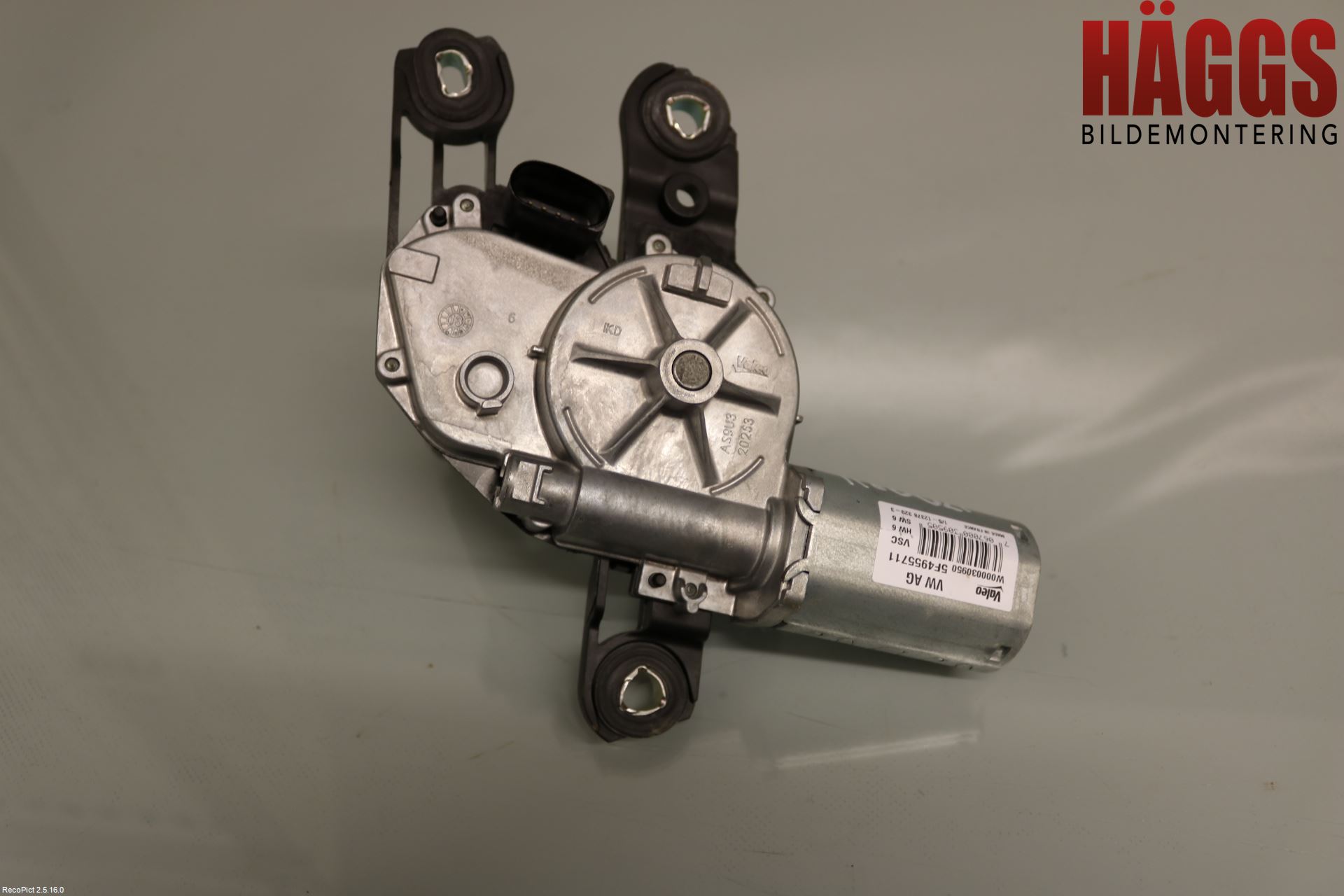 Skoda OCTAVIA (5E) 13-20 Torkarmotor Baklucka