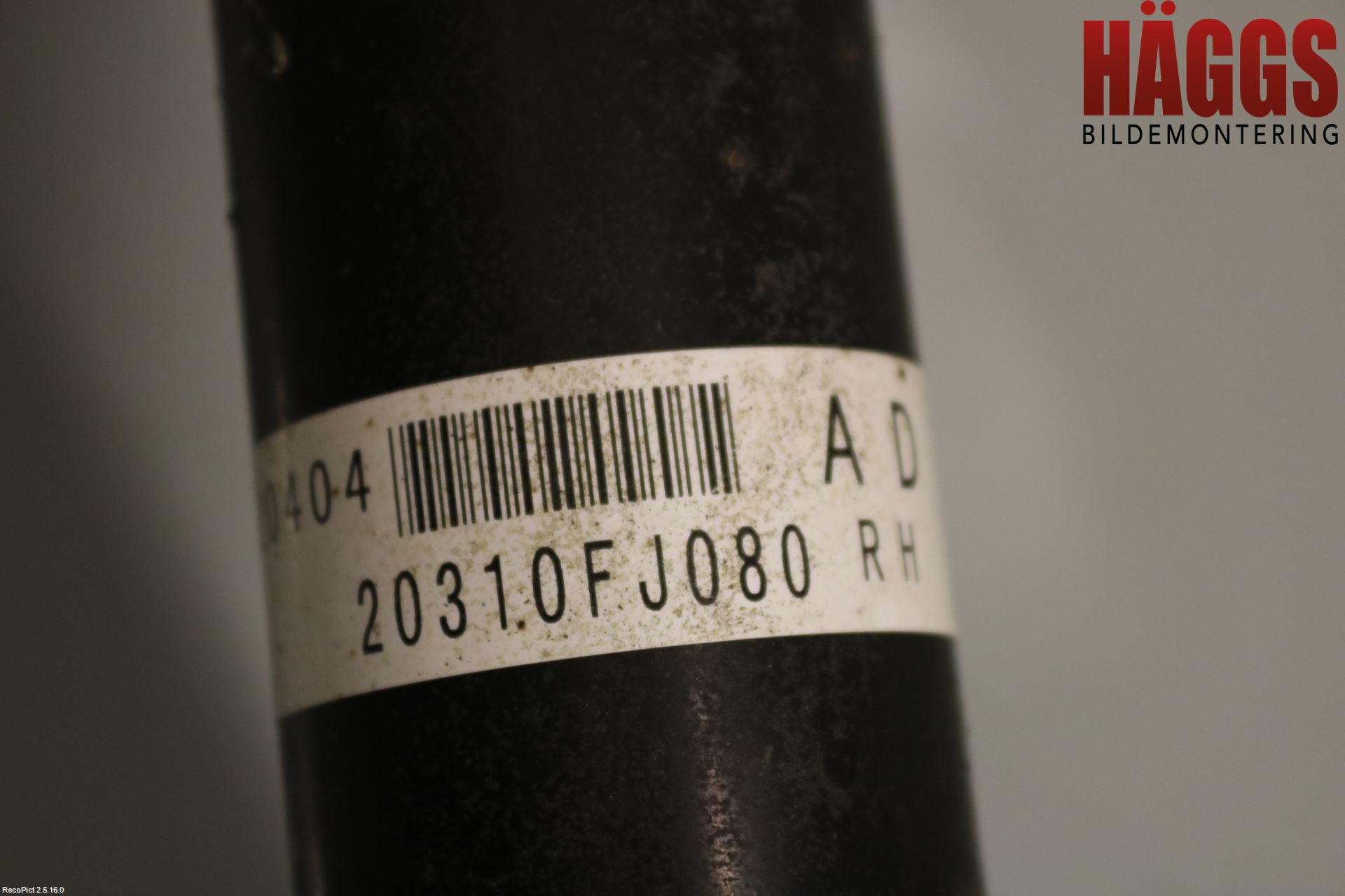 Subaru XV 12-17 Fjäderben Fram Höger