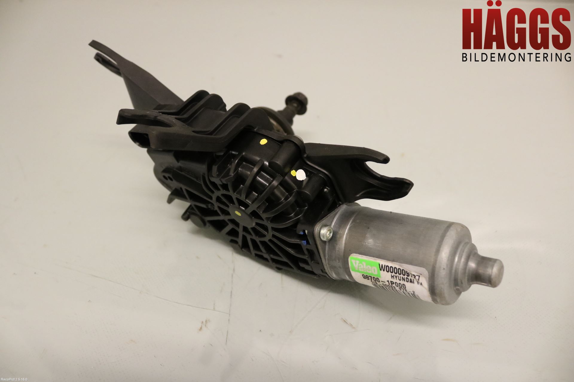 Kia VENGA 10-19 Torkarmotor Baklucka