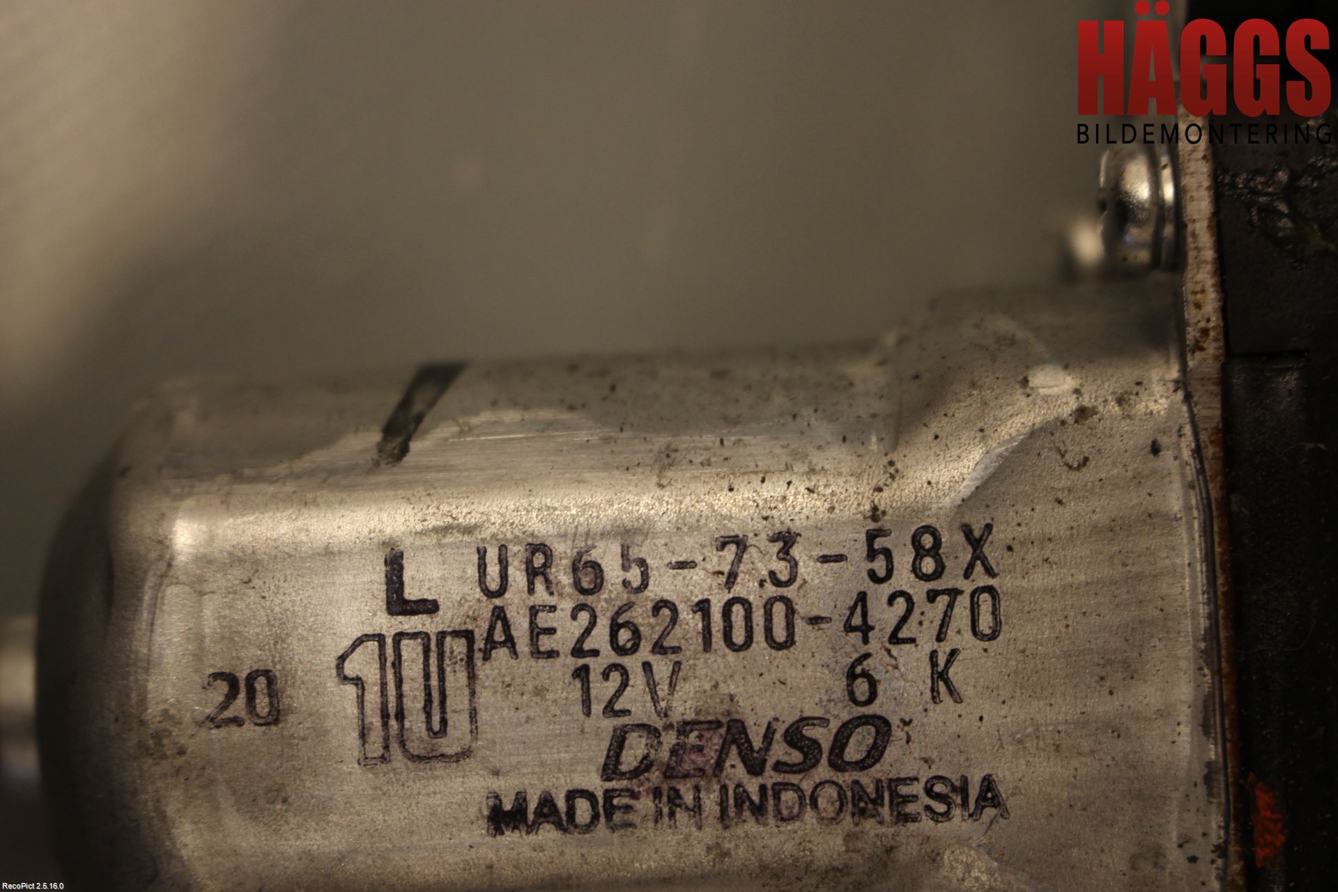 Mazda BT-50 Fönsterhissmotor