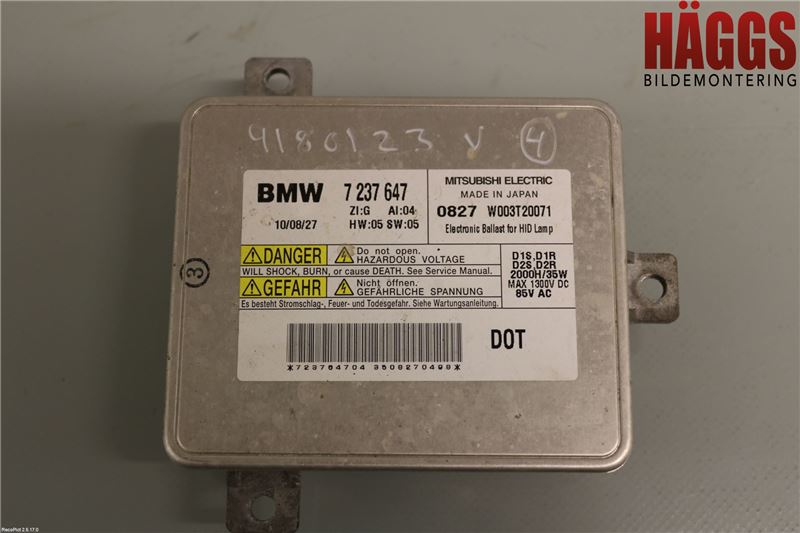 BMW 3 E90/91 SED/TOU 05-12 Styrenhet Strålkastare