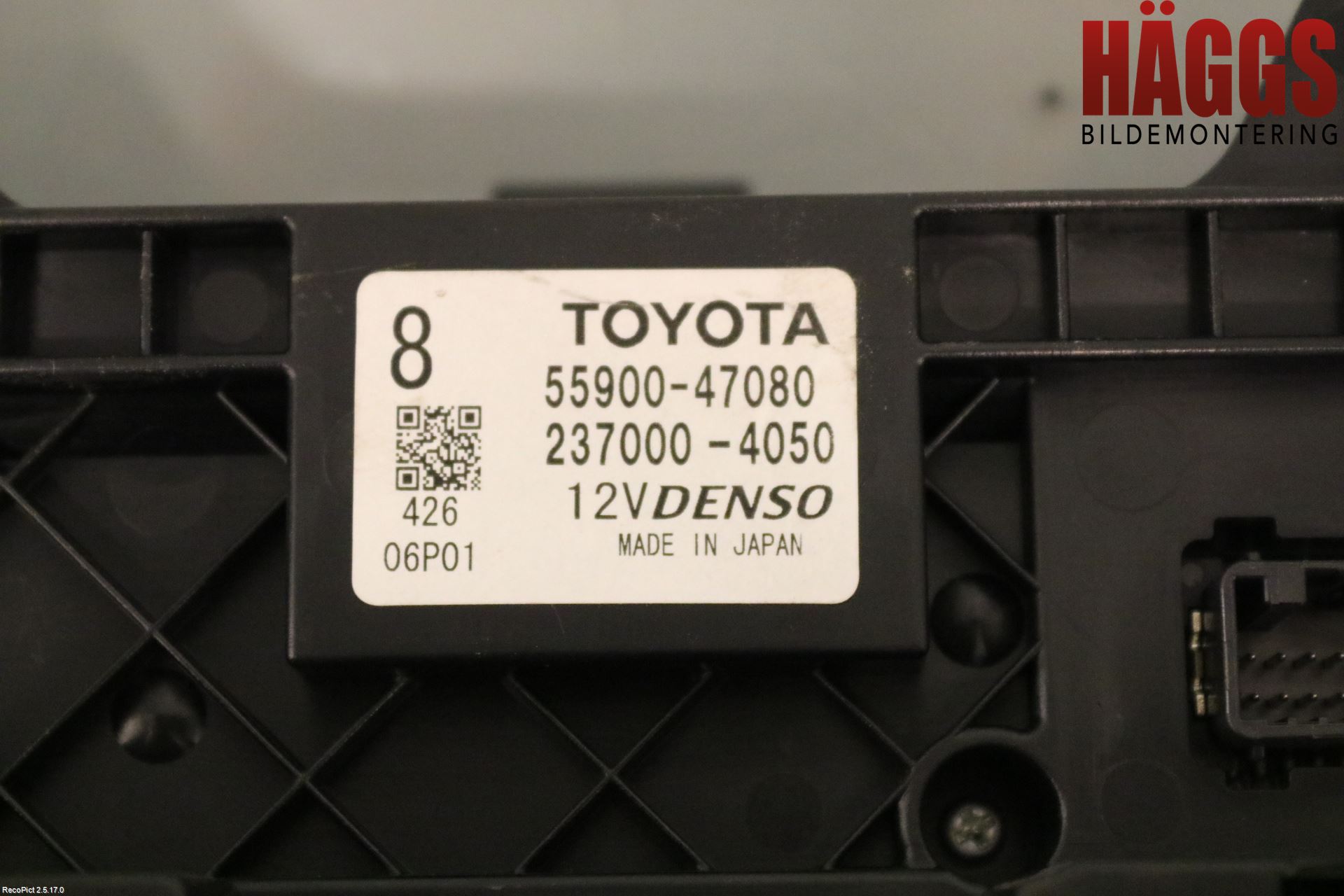 Toyota PRIUS+ ZVW40 12-20 Ac Styrenhet Ac Manöveren