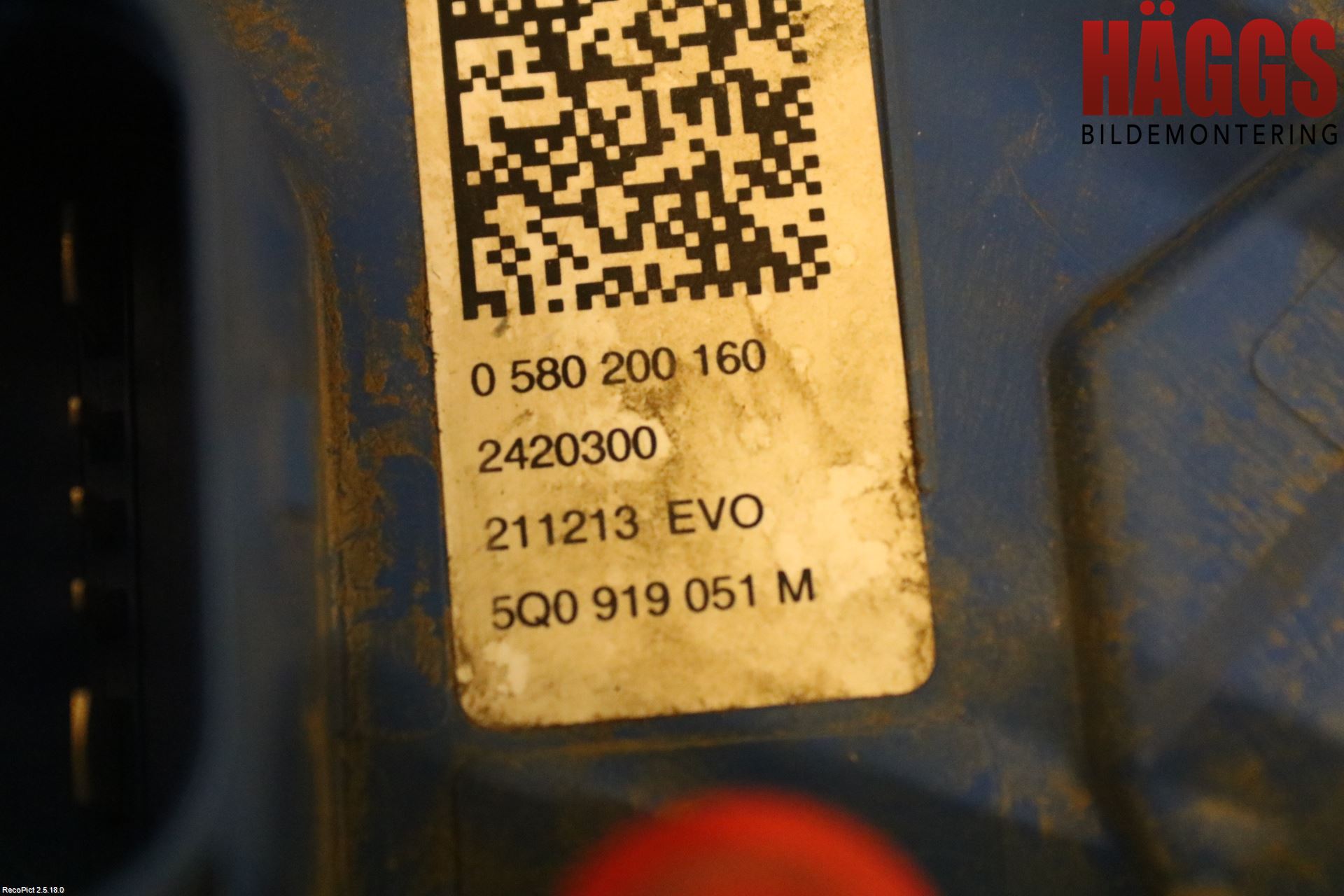 Audi A3/S3 8V 13-20 Bränslepump El