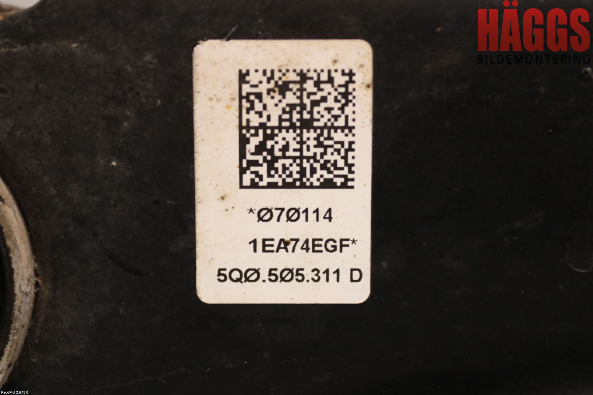 Audi A3/S3 8V 13-20 Bärarm Bak Vä-Hö