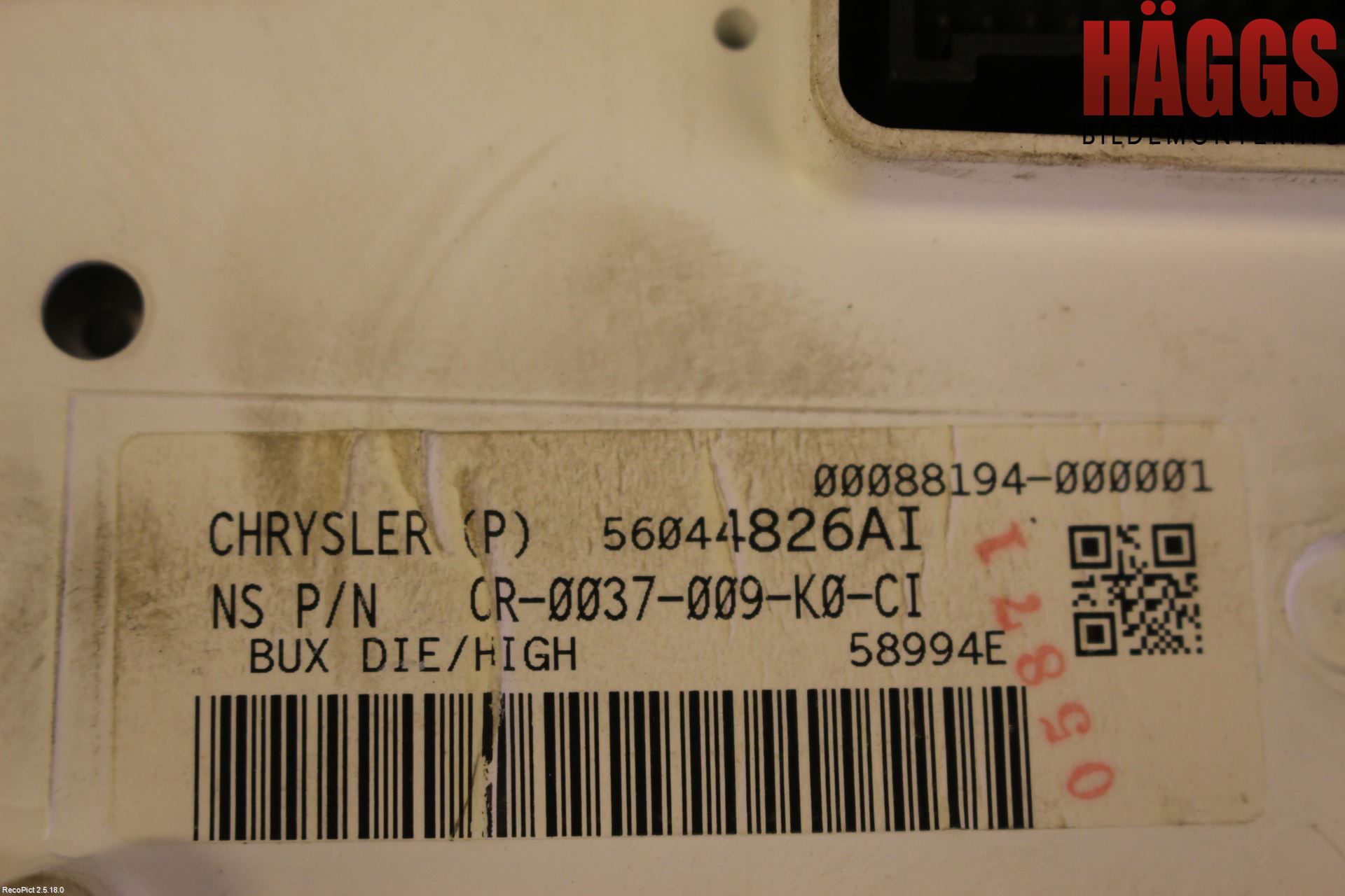 Dodge NITRO Instrument Komb