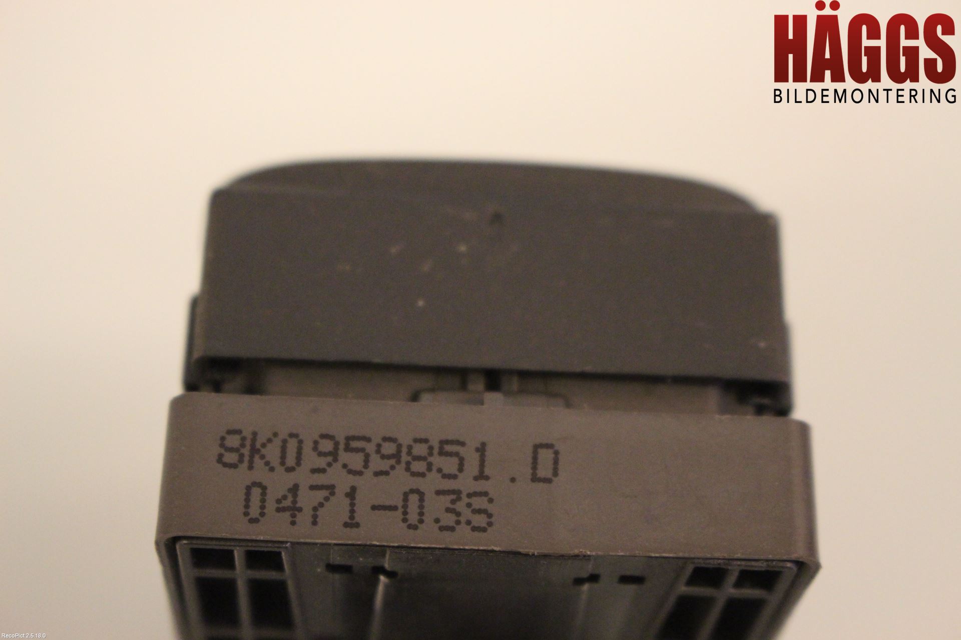 Audi A4 ALLROAD 09-16 Strömställare Elhiss