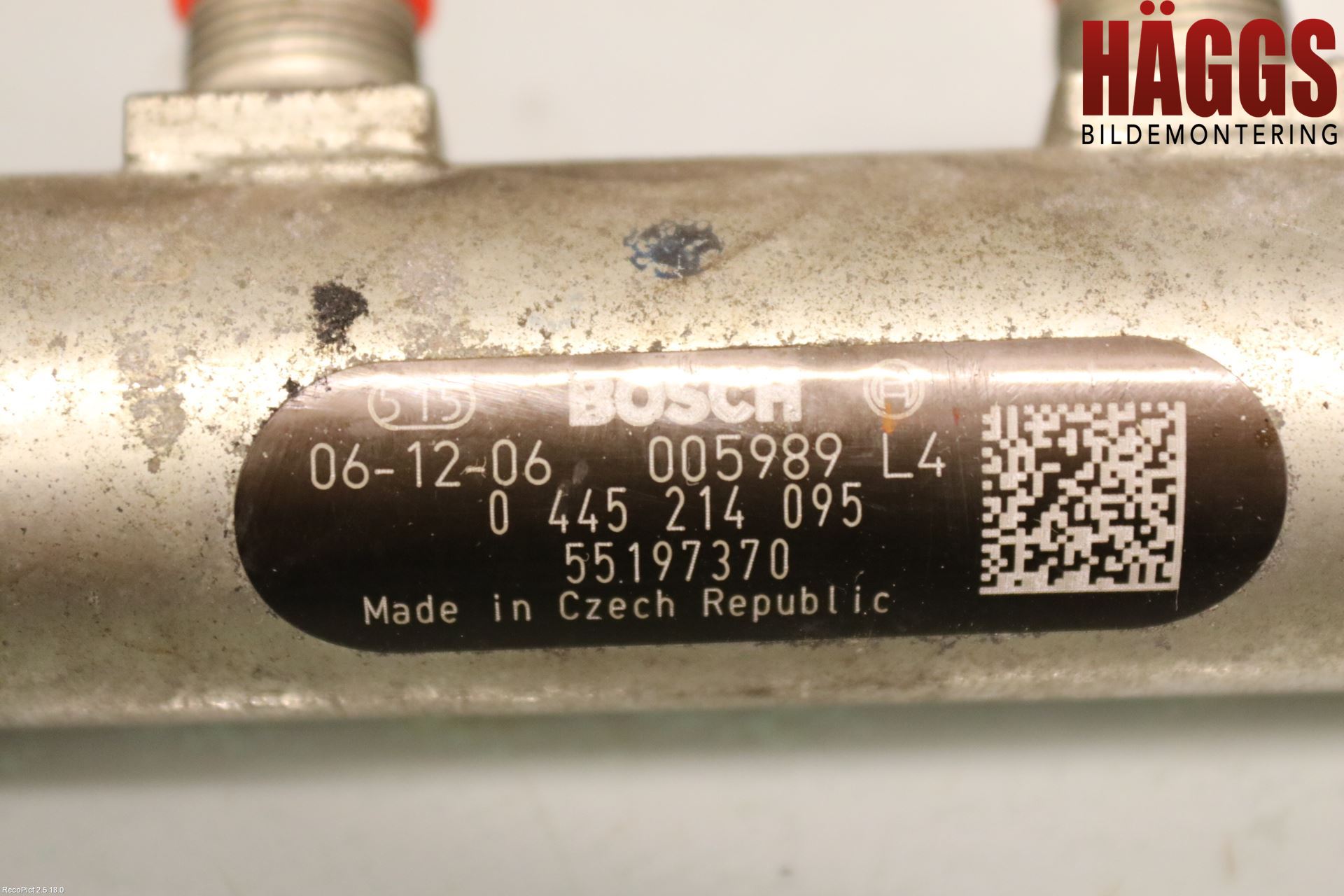 Opel ASTRA H 04-12 Injbränslefördelare