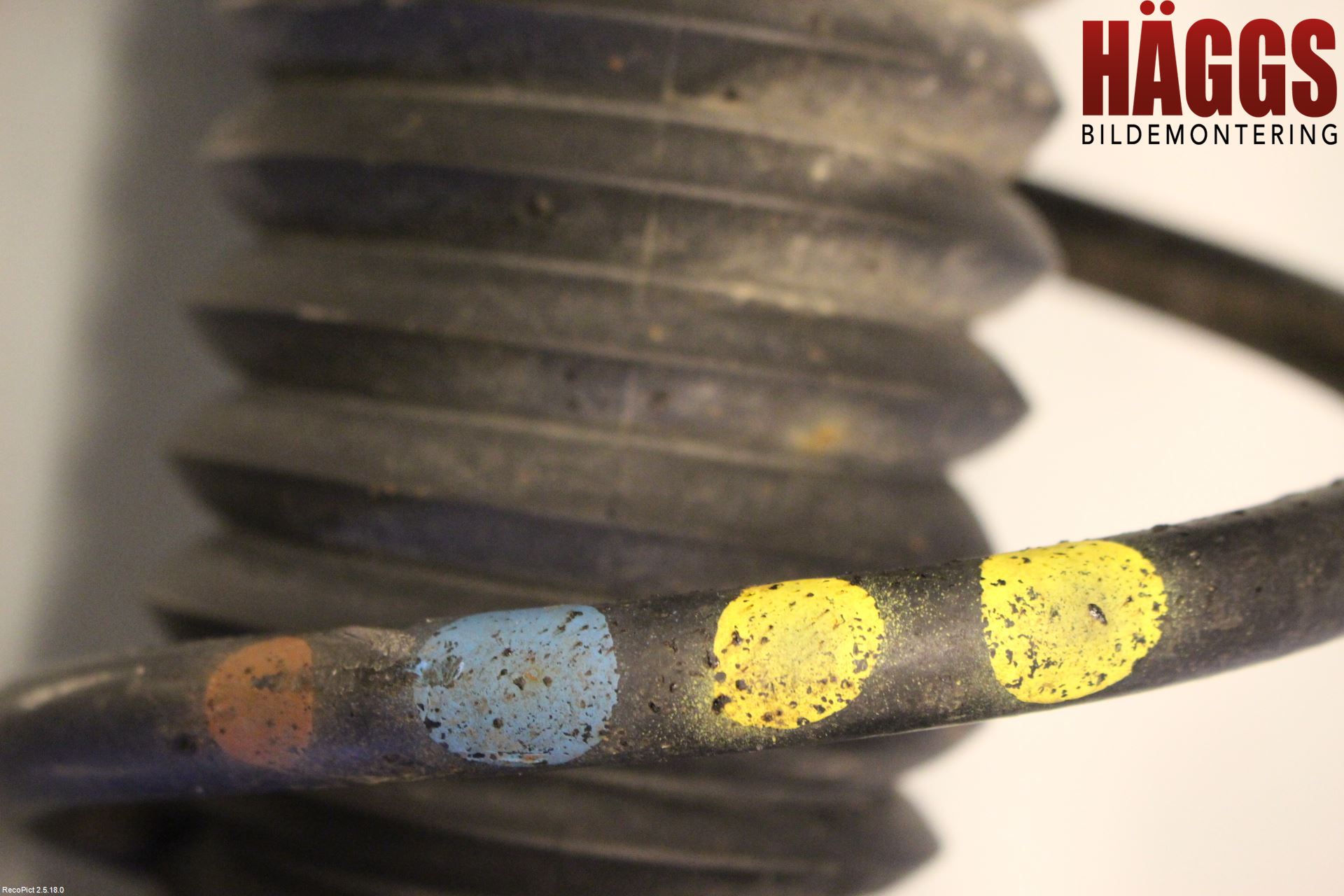 Fiat 500X 15- Fjäderben Bak Höger