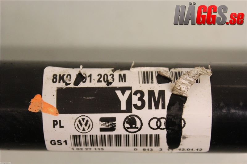 Audi A4 ALLROAD 09-16 Drivaxel Bak Vänster