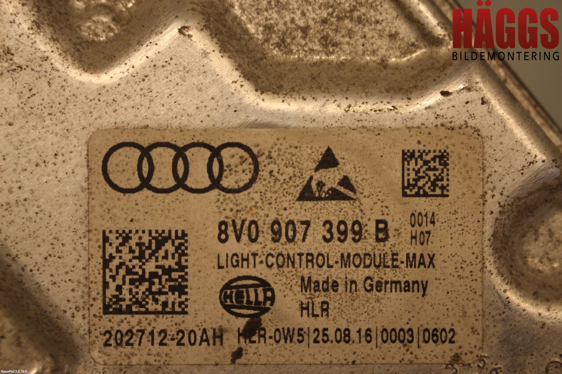 Volkswagen VW TIGUAN 16-24 Styrenhet Strålkastare