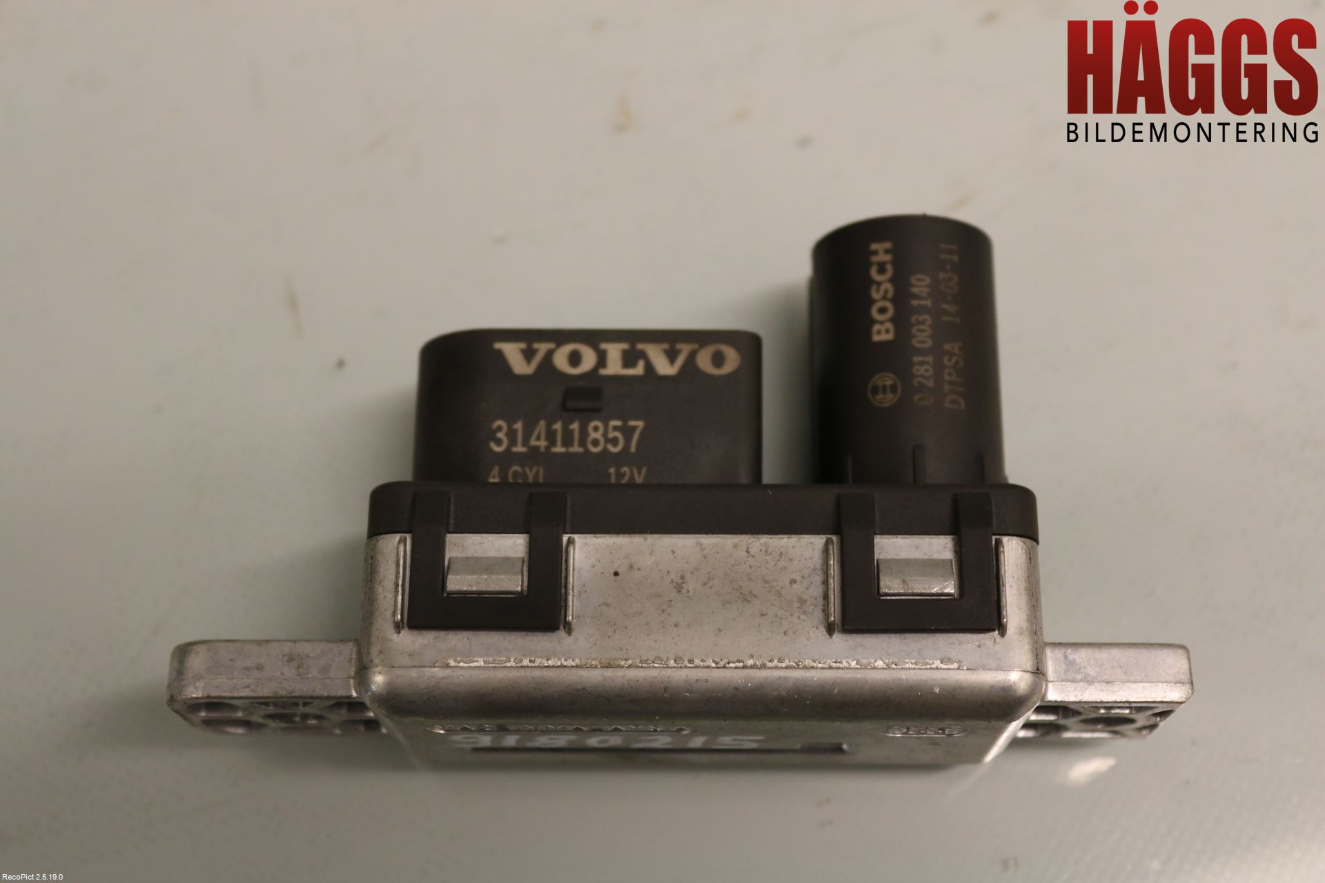 Volvo V60 14-18 Relä Glödning Diesel