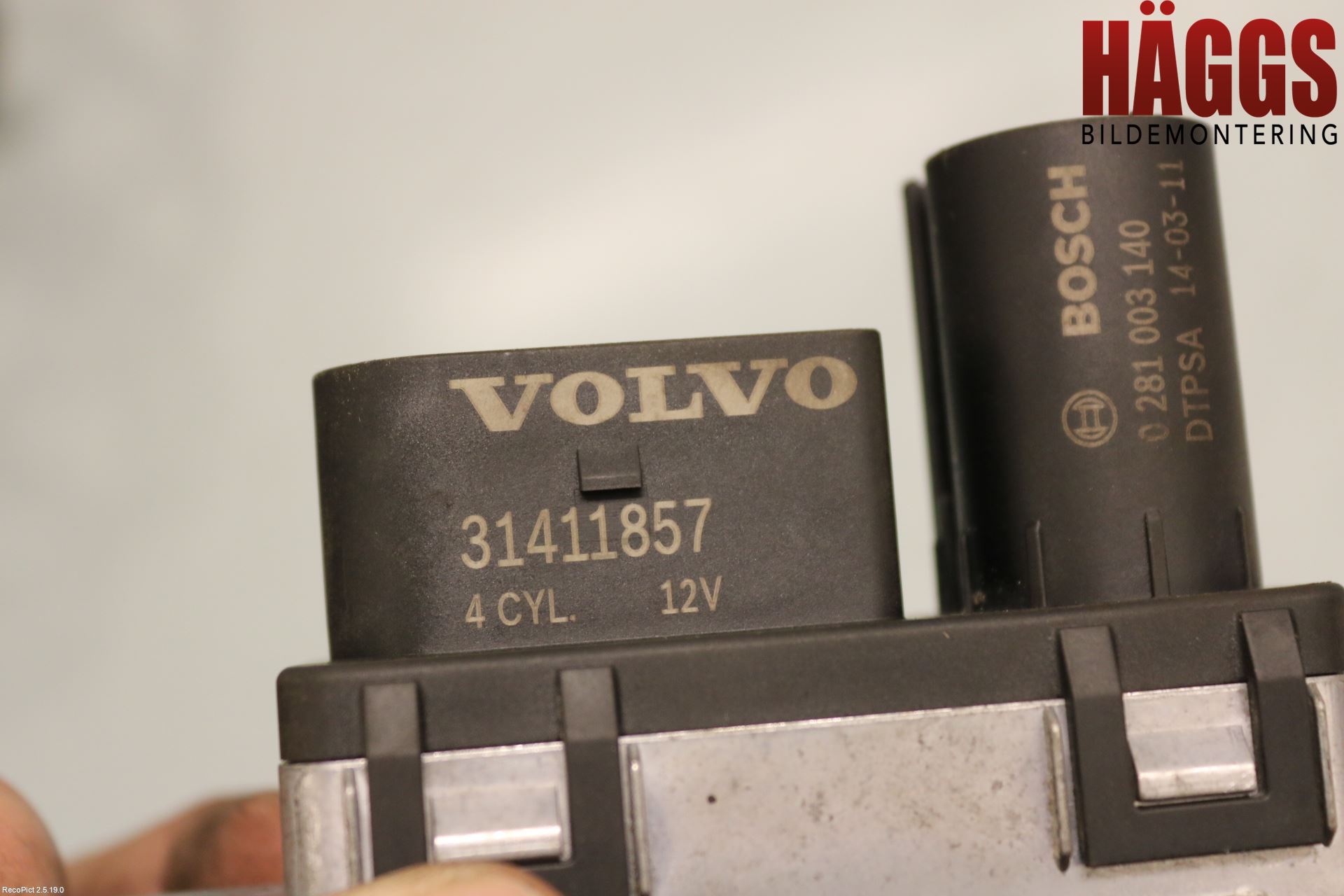 Volvo V60 14-18 Relä Glödning Diesel