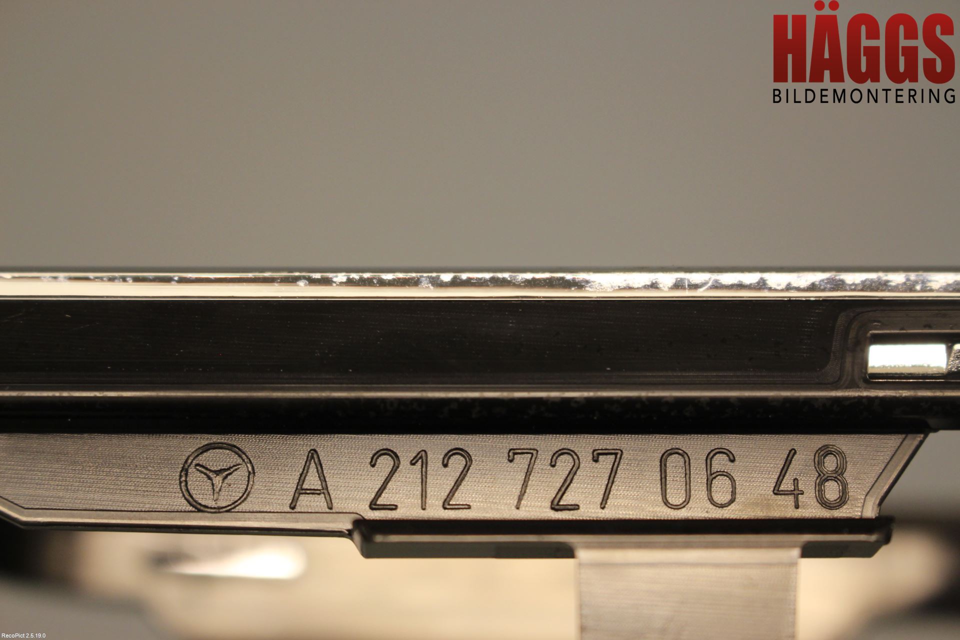Mercedes-Benz MB E-KLASS (W212) 09-16 Dörrklädsel Inlägg-List Hö
