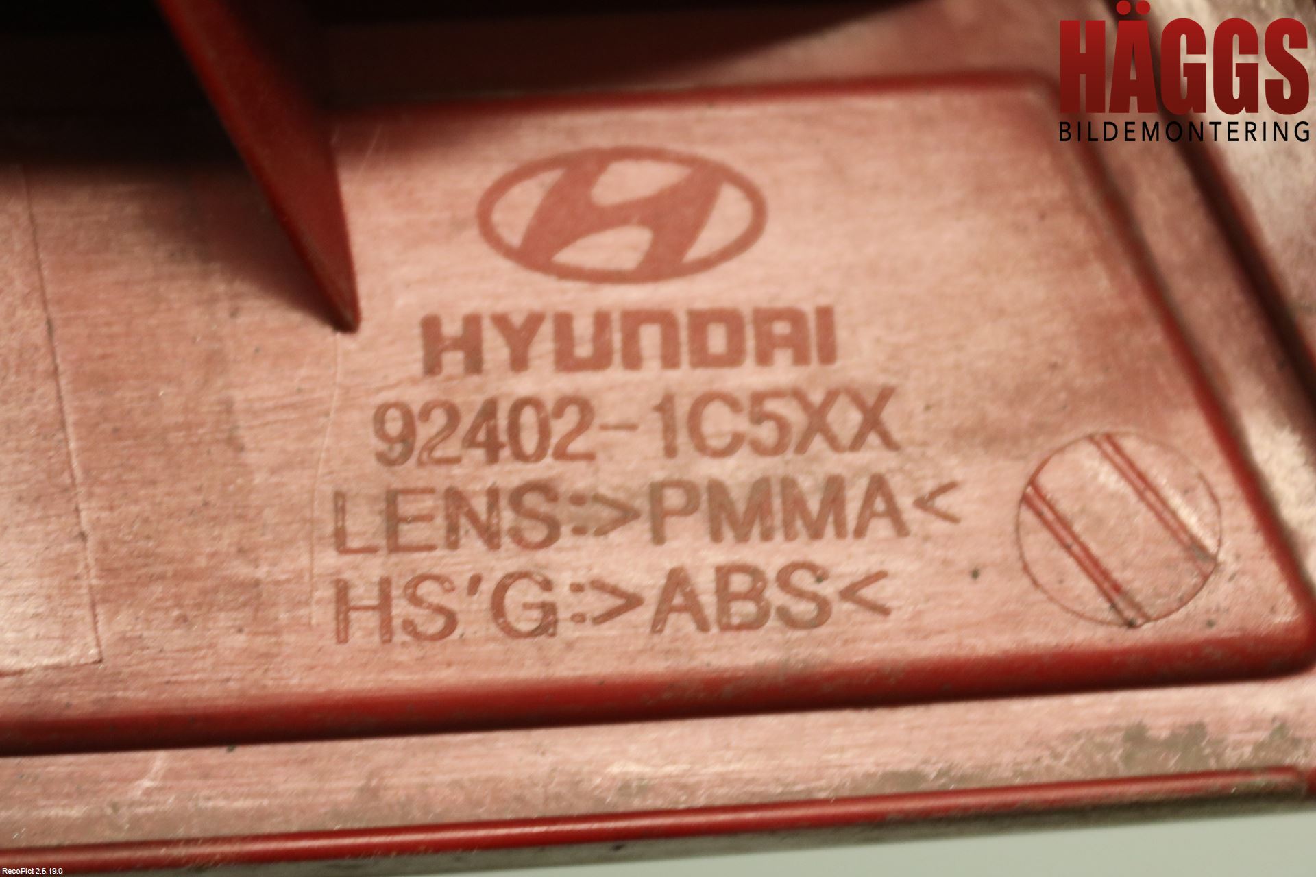 Hyundai GETZ Bakljus Höger