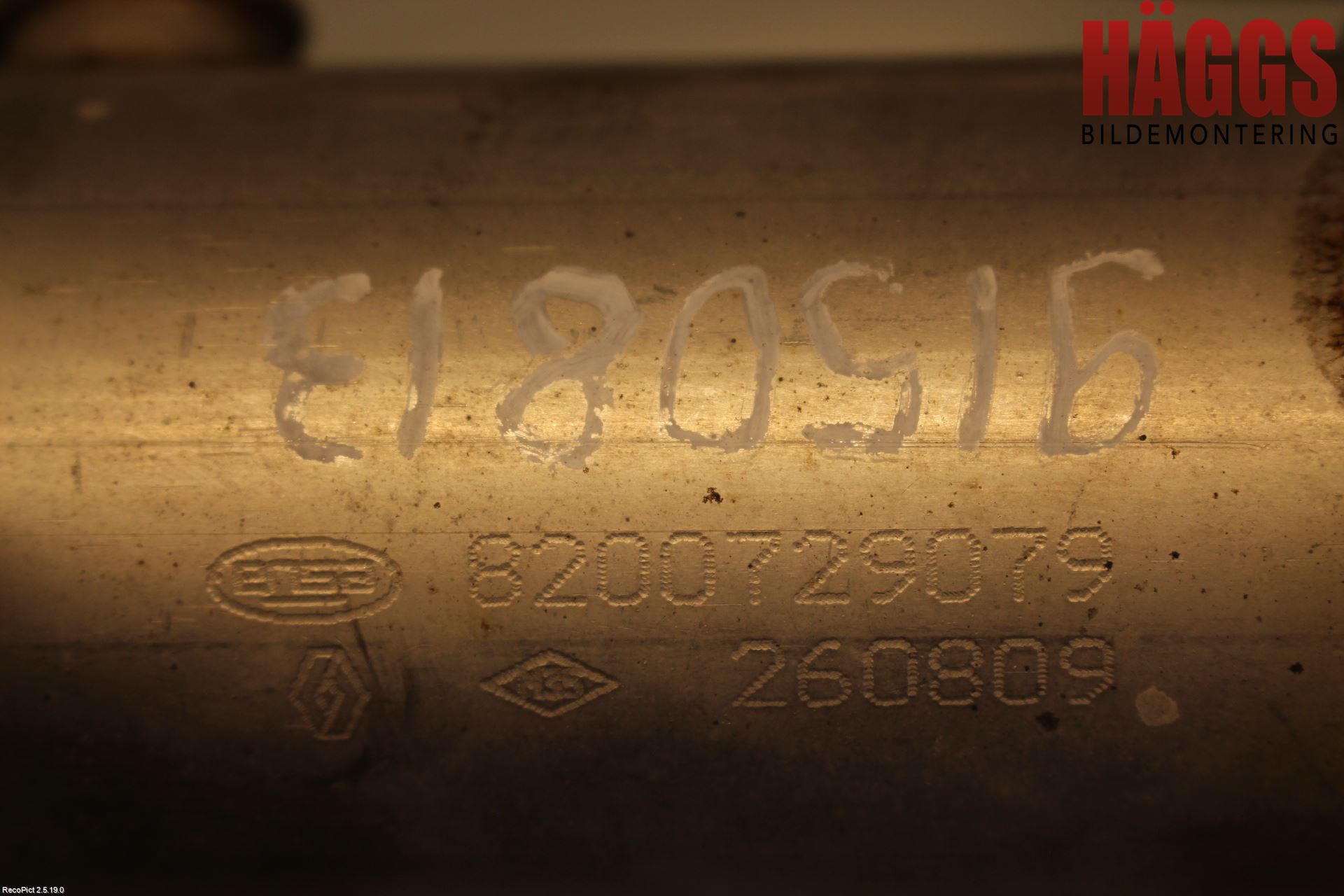 Dacia LOGAN PICK-UP Avgaskylare