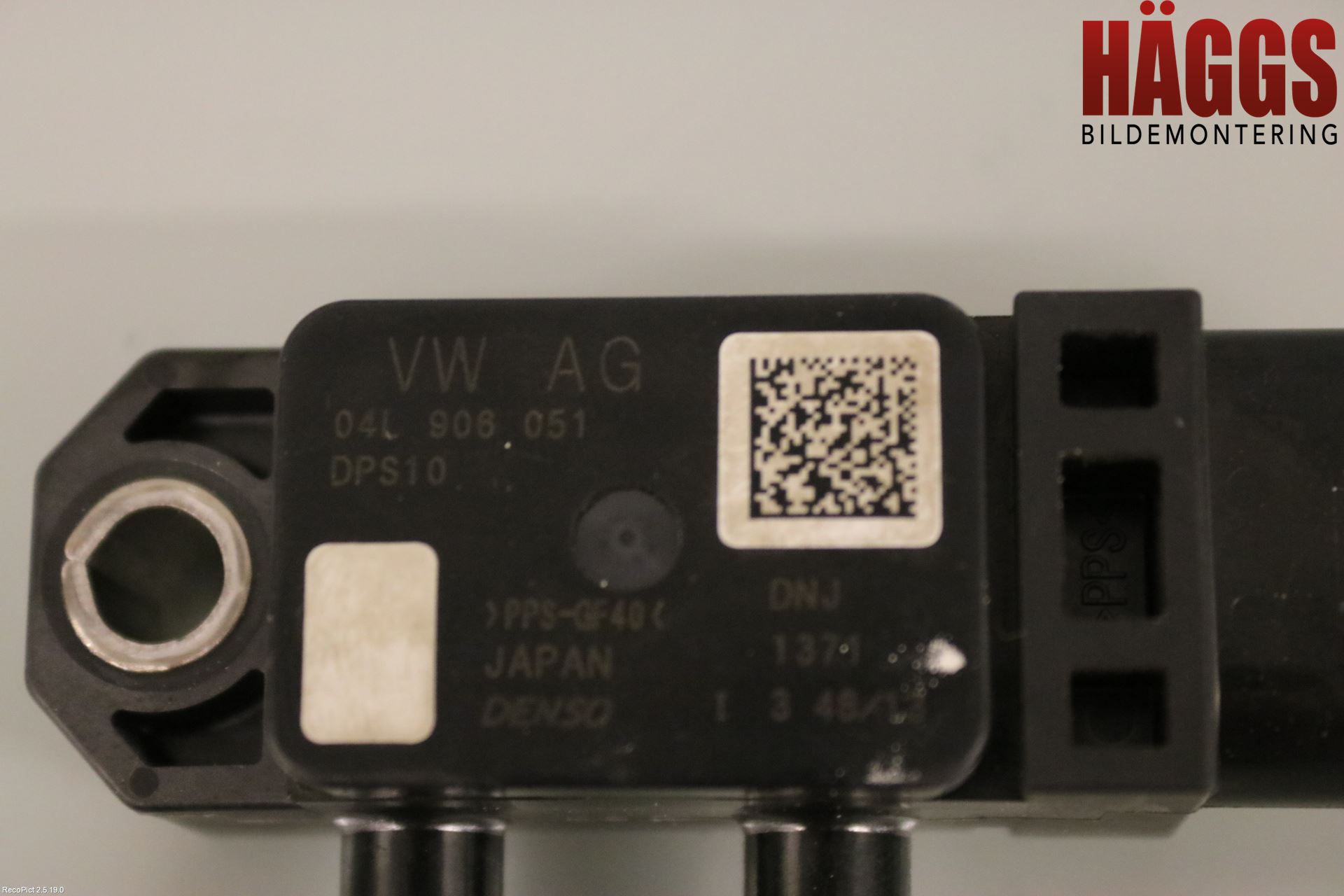 Volkswagen VW GOLF / E-GOLF VII 13-20 Givare Temp-Tryck Avgas