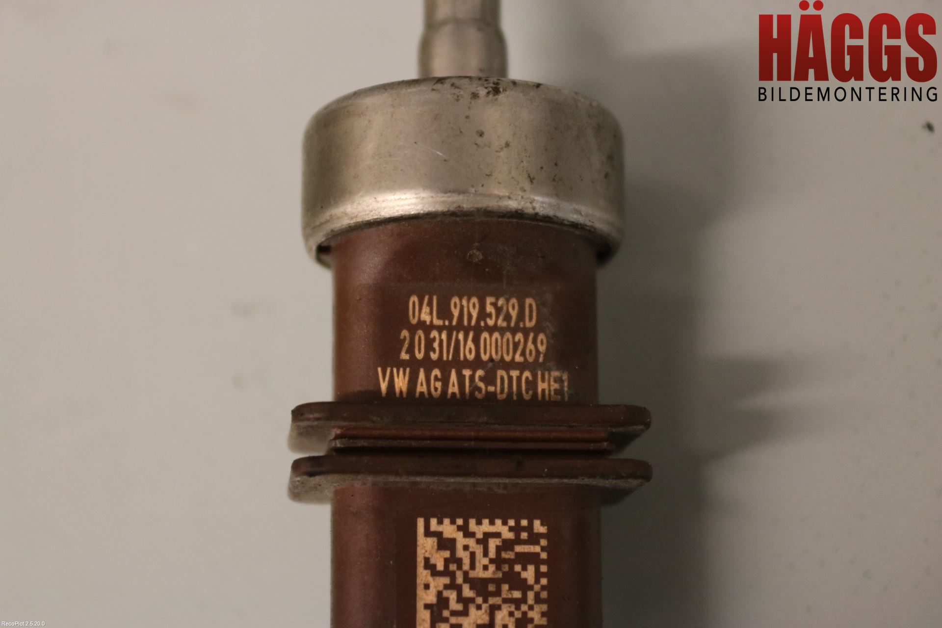 Volkswagen VW TIGUAN 16-24 Givare Temp-Tryck Avgas