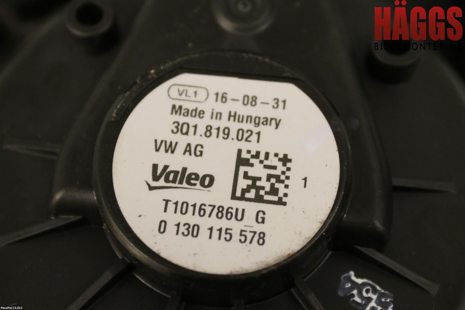 Volkswagen VW TIGUAN 16-24 Ac Värmefläkt