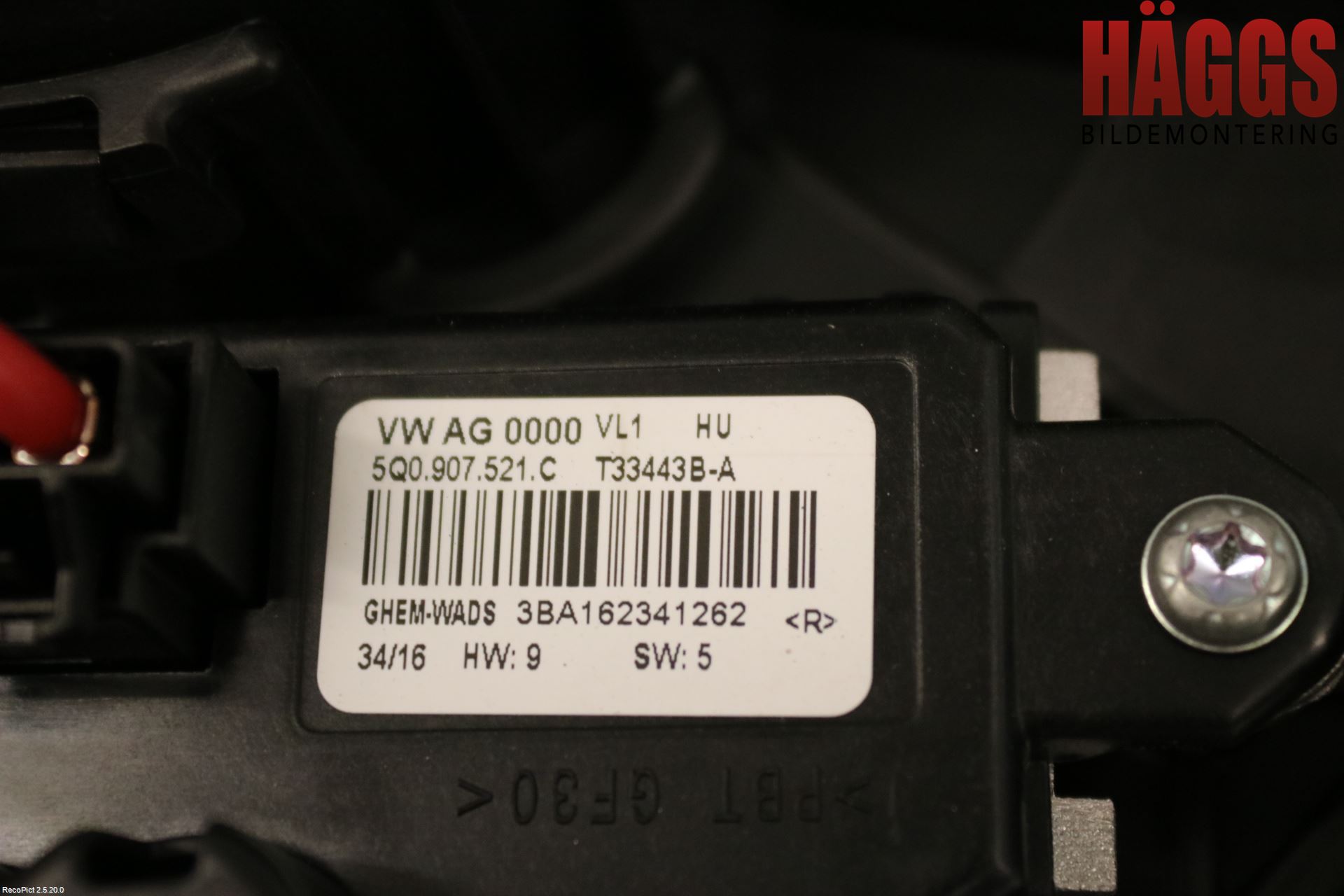 Volkswagen VW TIGUAN 16-24 Ac Värmefläkt