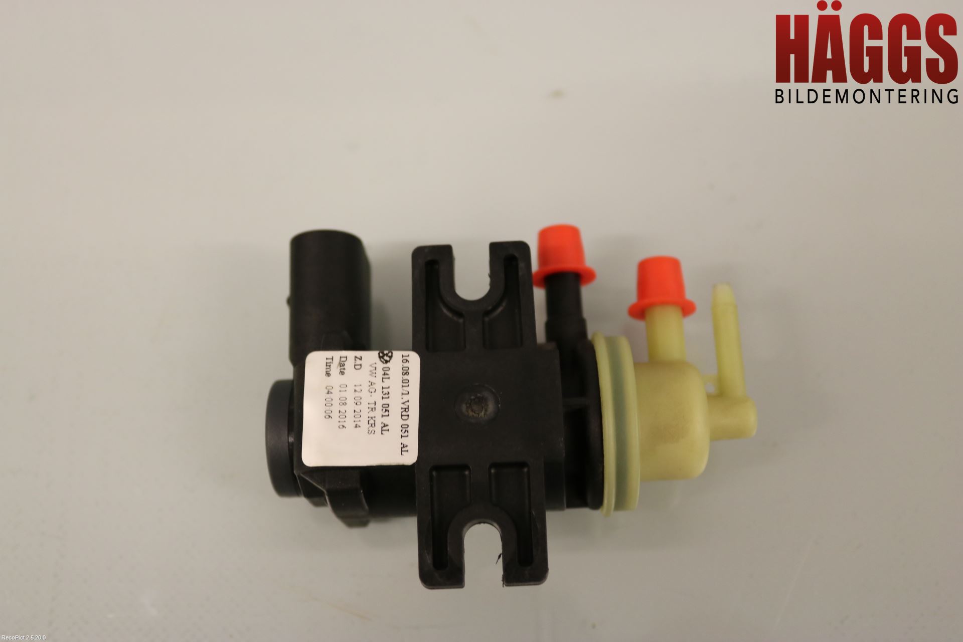 Volkswagen VW TIGUAN 16-24 Magnetventil Laddtryck